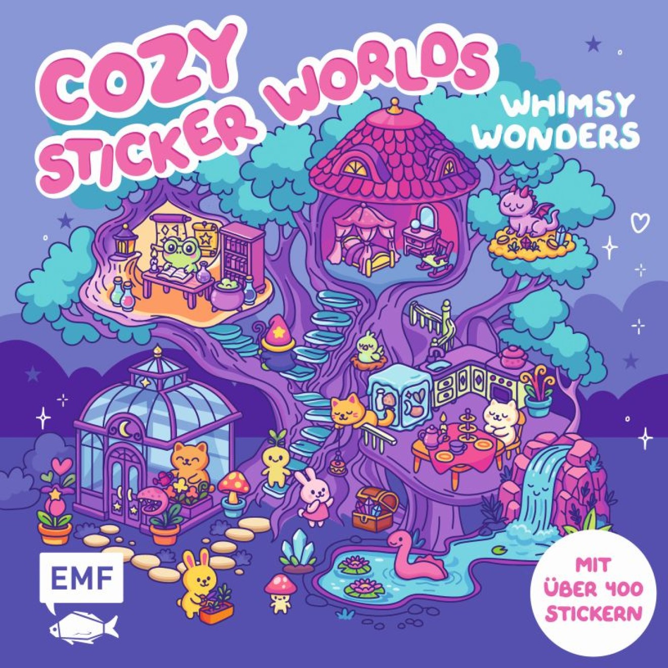 EMF Cozy Sticker Worlds - Whimsy Wonders 1 St.