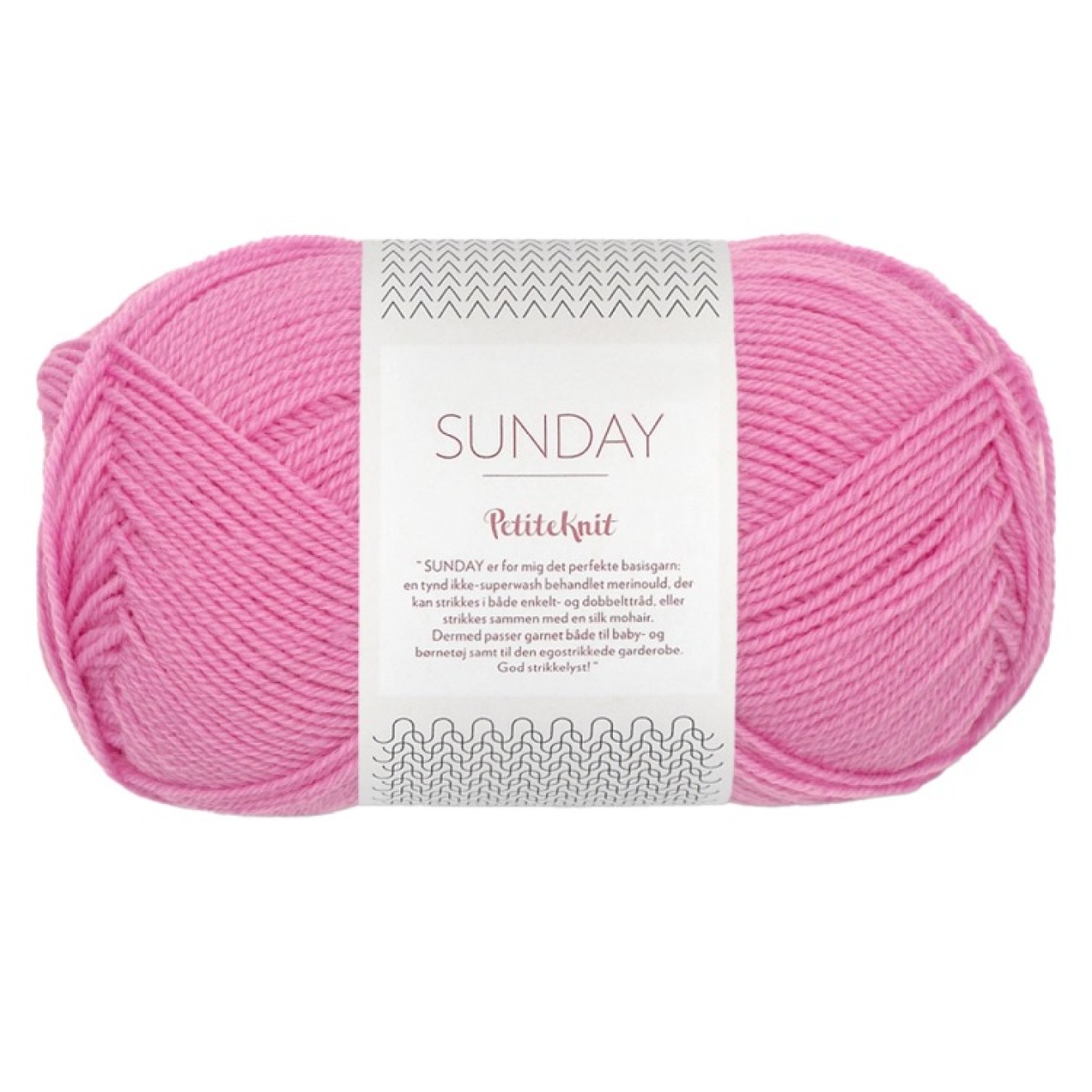 Sandnes Garn Sunday by PetiteKnit colour 4604 flamingo