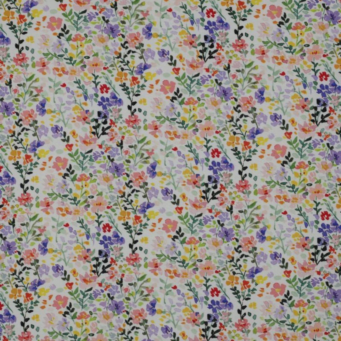 HANABI Radiance Digital Flowers colour 001 white/multi