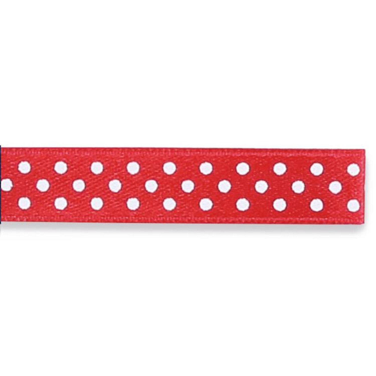 HANABI Satinband Mini Dots 6 mm colour 1331 red
