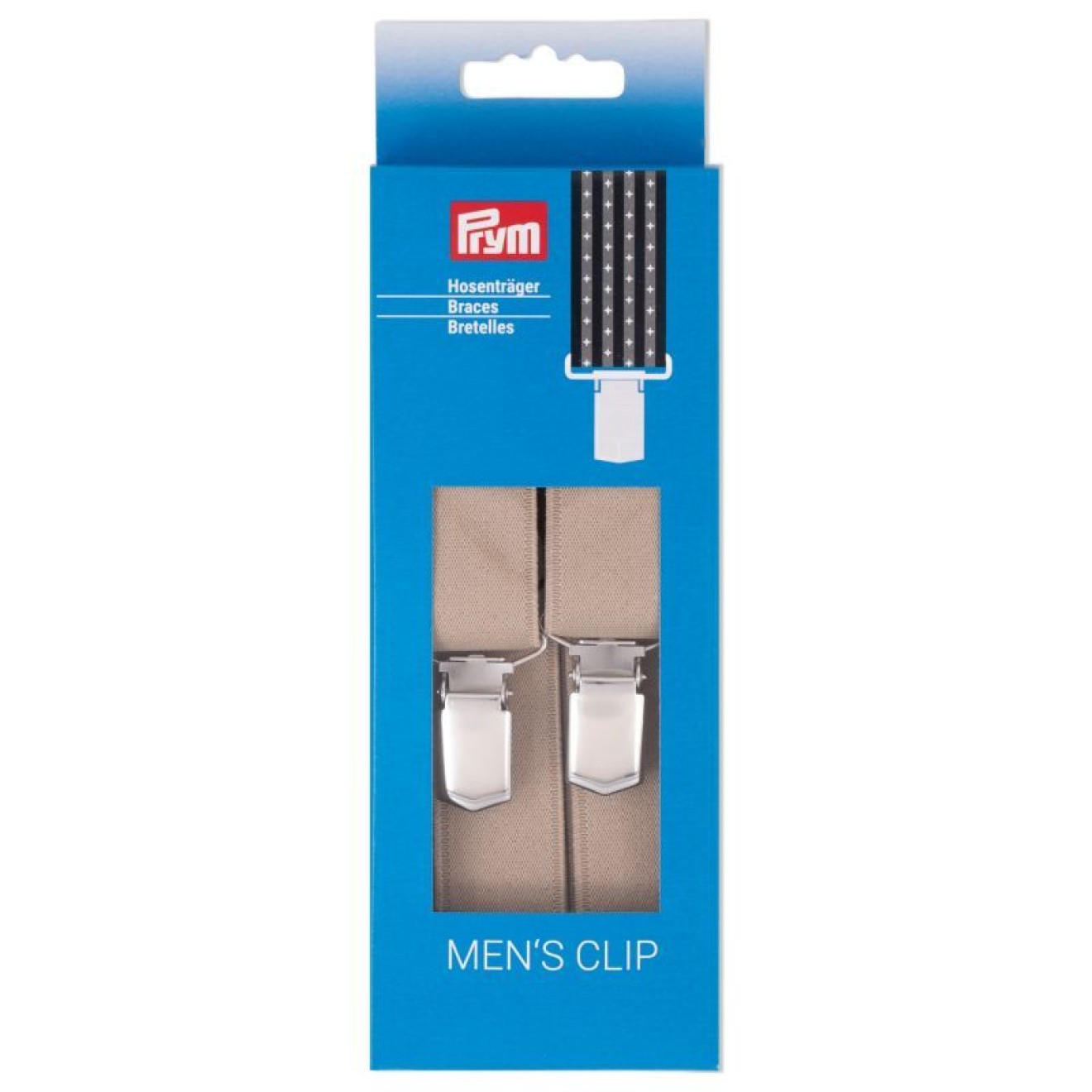 Prym suspenders 25 mm / 110 cm / uni-beige