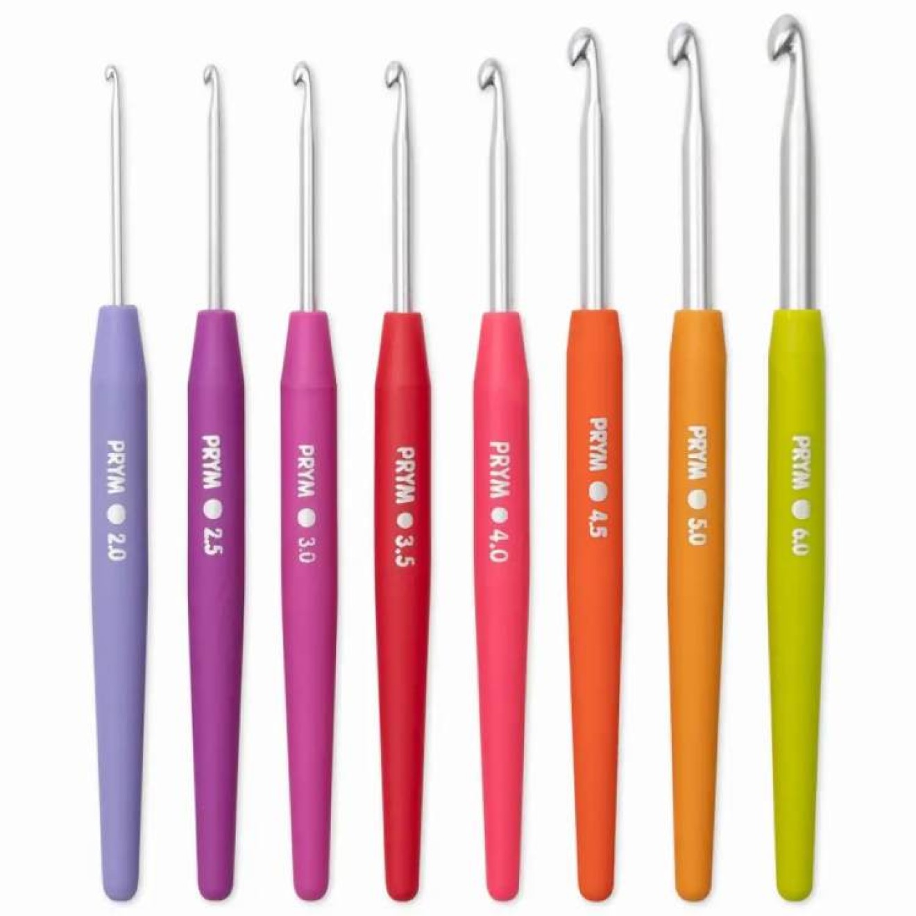 Prym Woll-Häkelnadel-Set Soft-Griff Standard