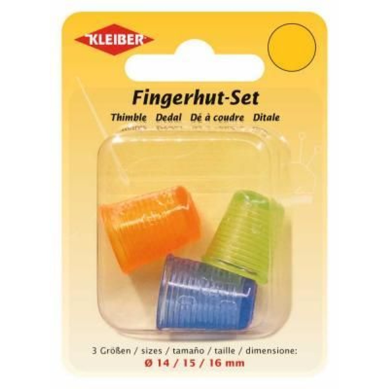 Kleiber Fingerhut thimble set