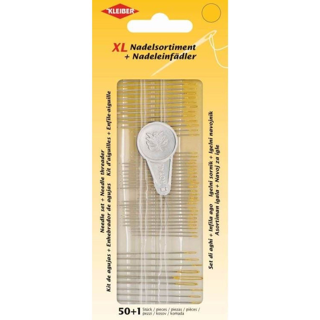 Kleiber XL Nadelsortiment + needle threader