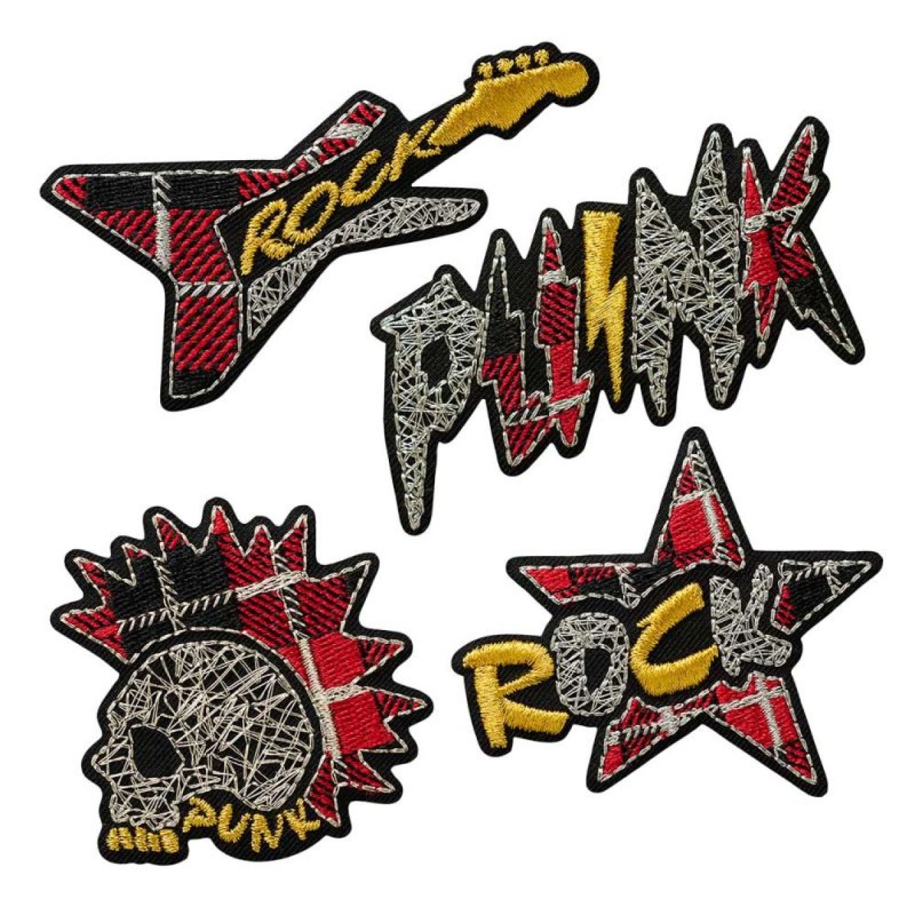 Mono-Quick appliques - Teens and Jeans - iron-on colour Punk