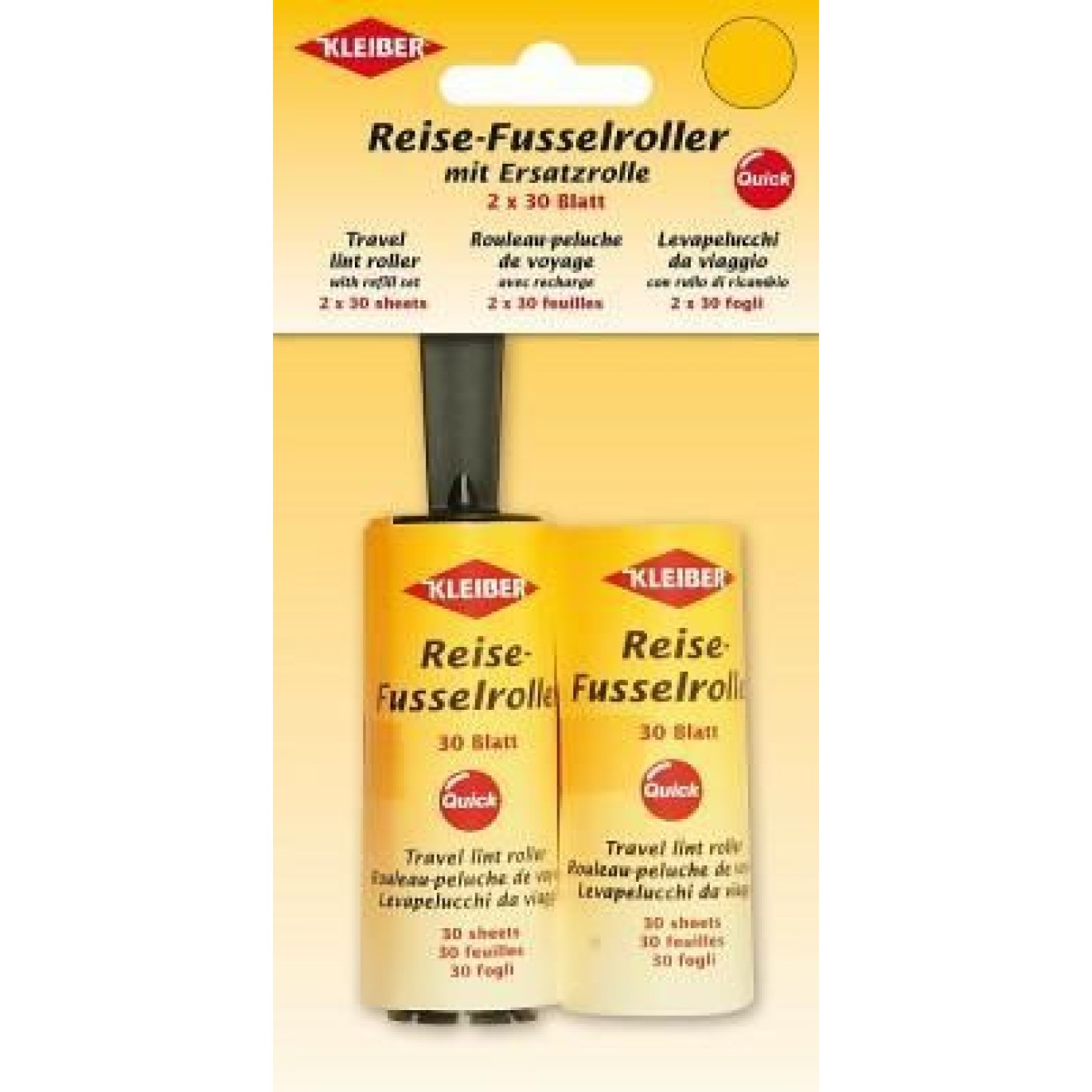Kleiber Fusselroller Mini für unterwegs