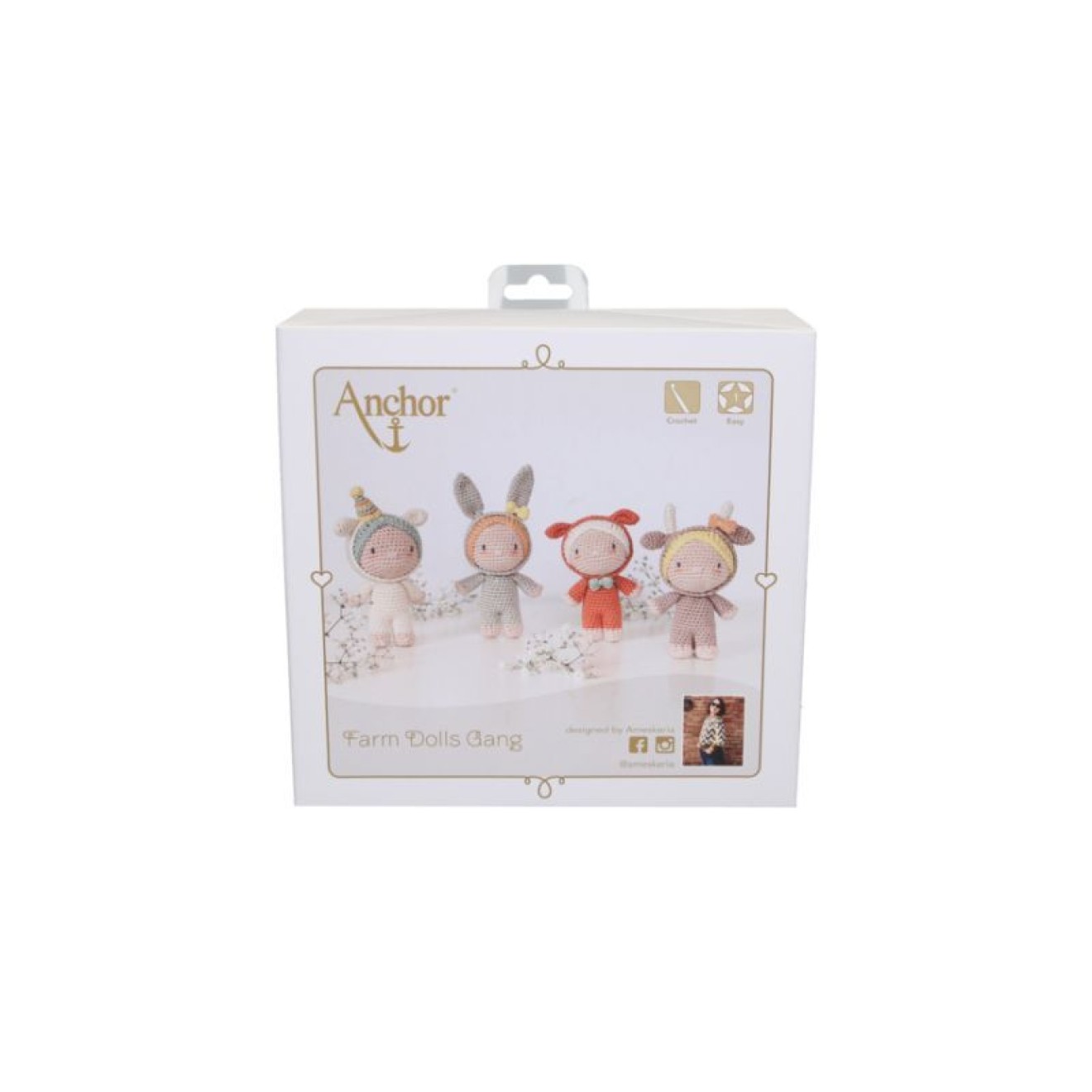 Anchor crochet kit Ameskeria Farm Dolls