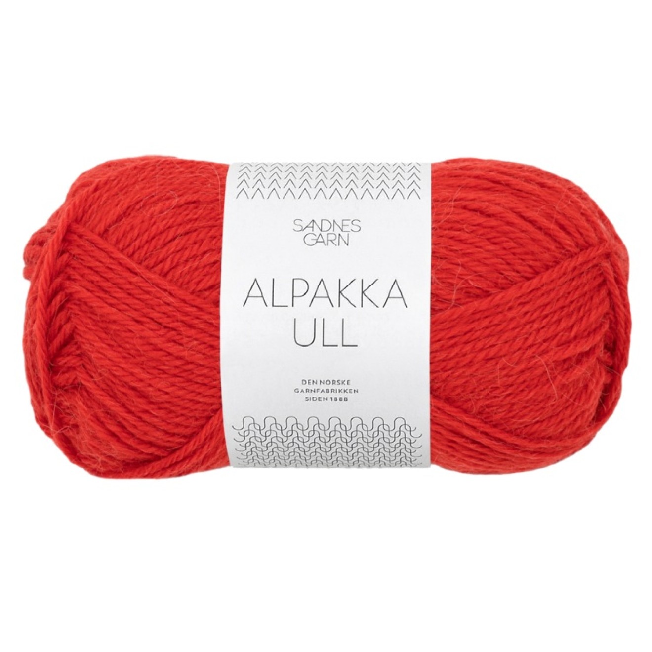 Sandnes Garn Alpakka Ull colour 4018 scarlet red