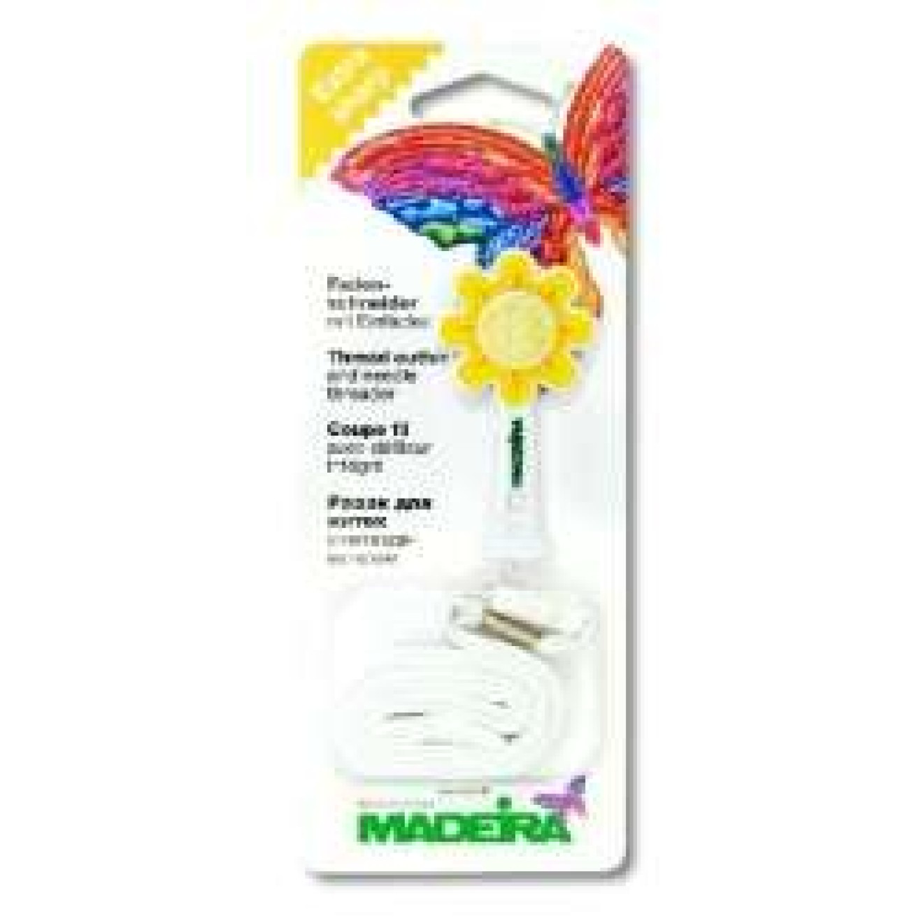 Madeira Fadenschere with needle threader+Umhängeband