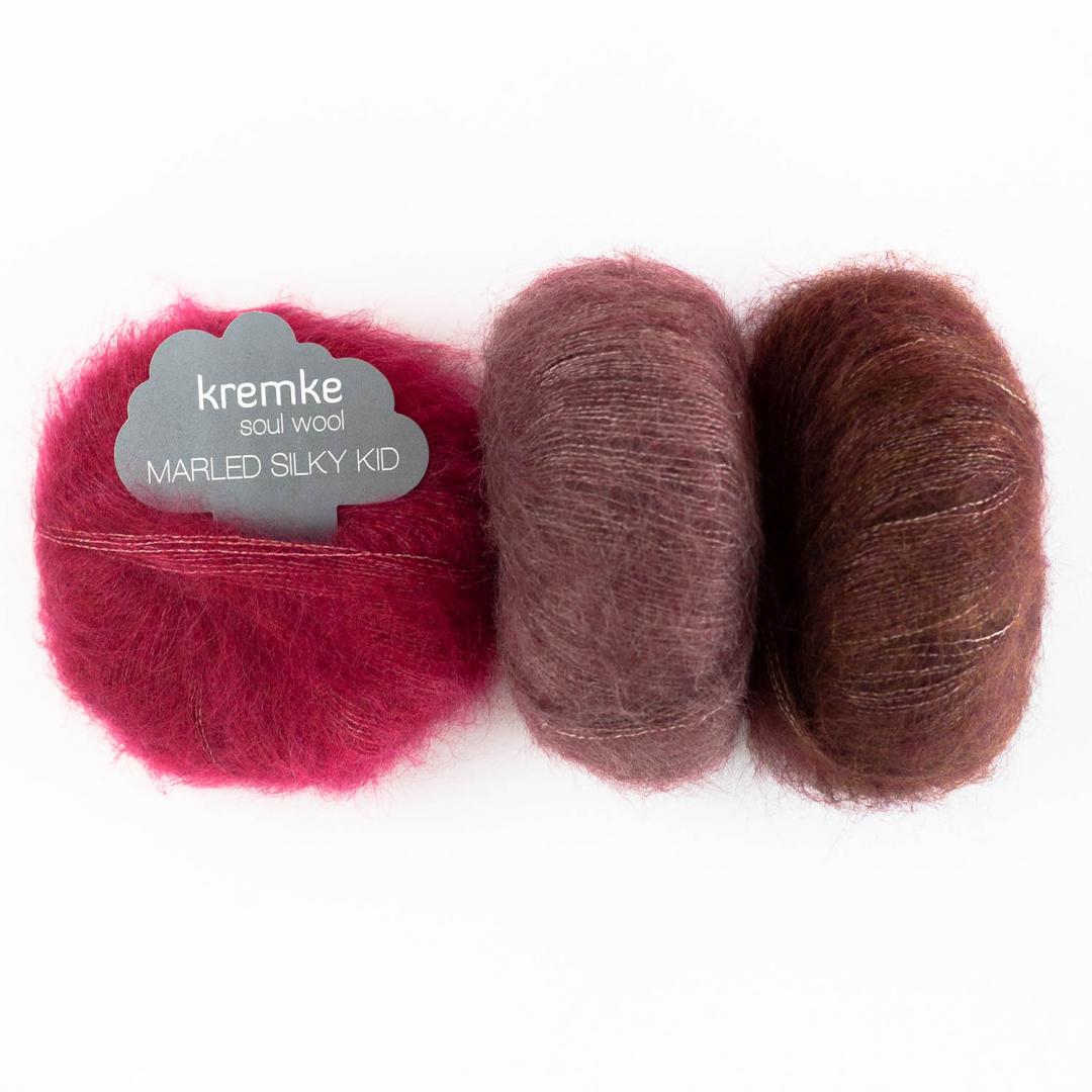 Kremke MARLED Silky Kid yarn