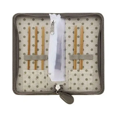 Tulip CarryC set pour aiguilles circulaires interchangeables en bambou de petit diamètre – 2,00–3,00 mm