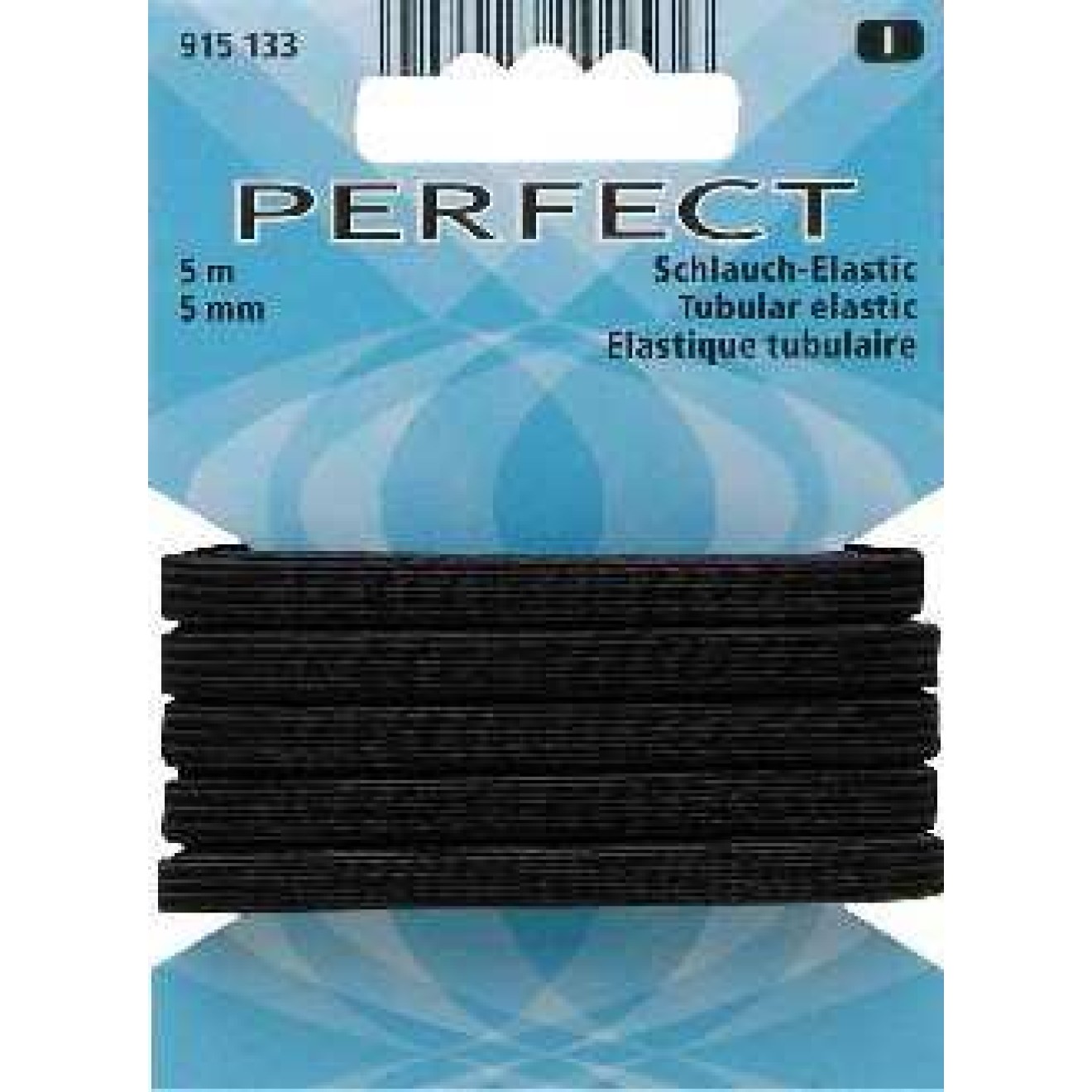 Prym Schlauch-Elastic 5 mm / schwarz