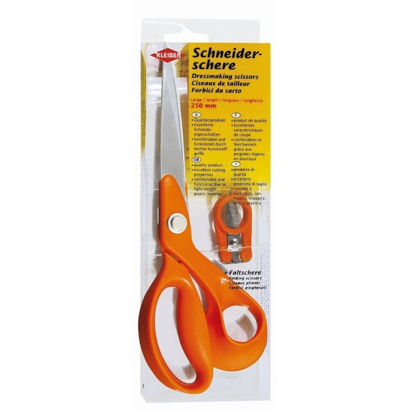 Kleiber Scheren-Set ca. 250 mm / orange