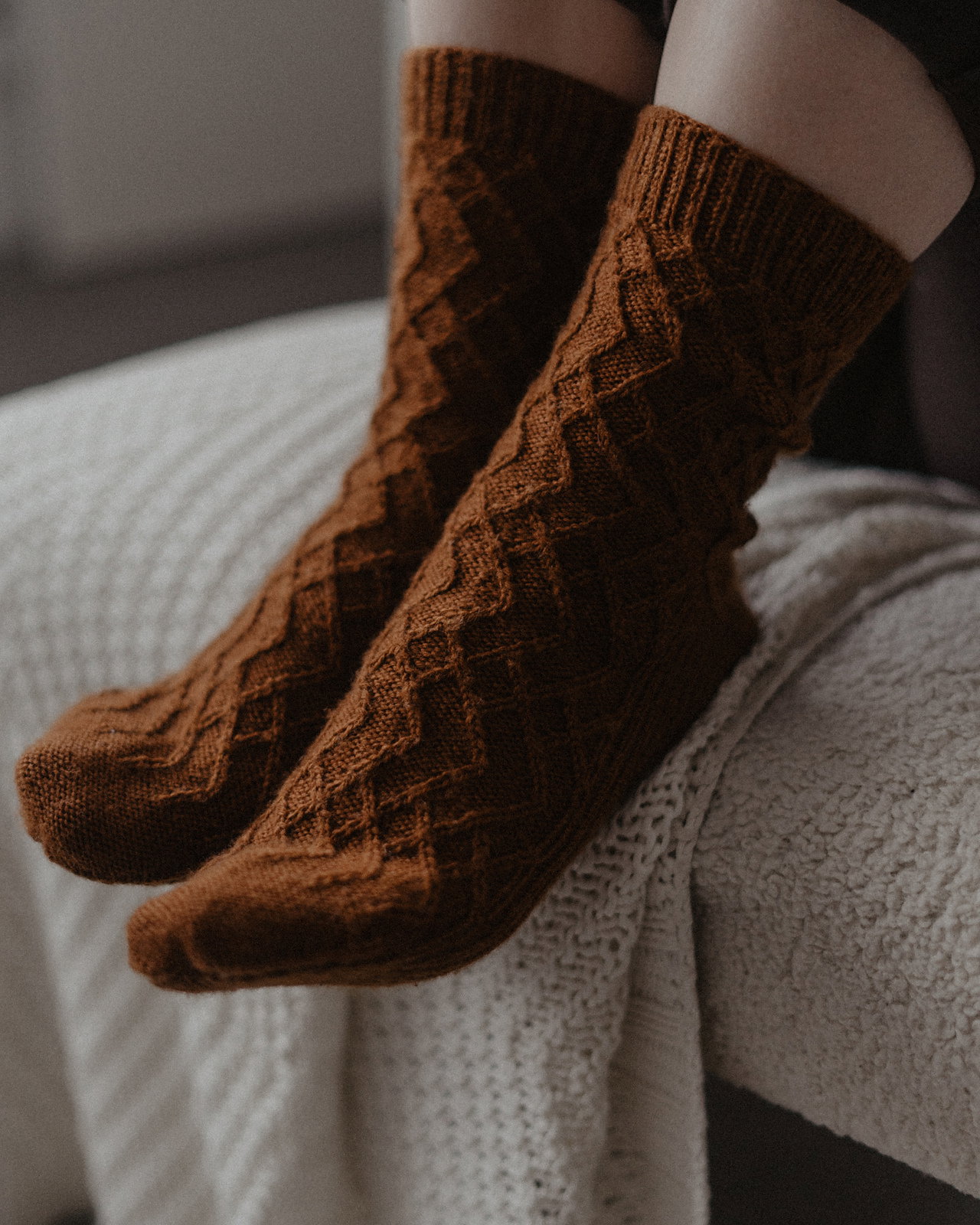 Chaussettes Whale – modèle de tricot, photo 5