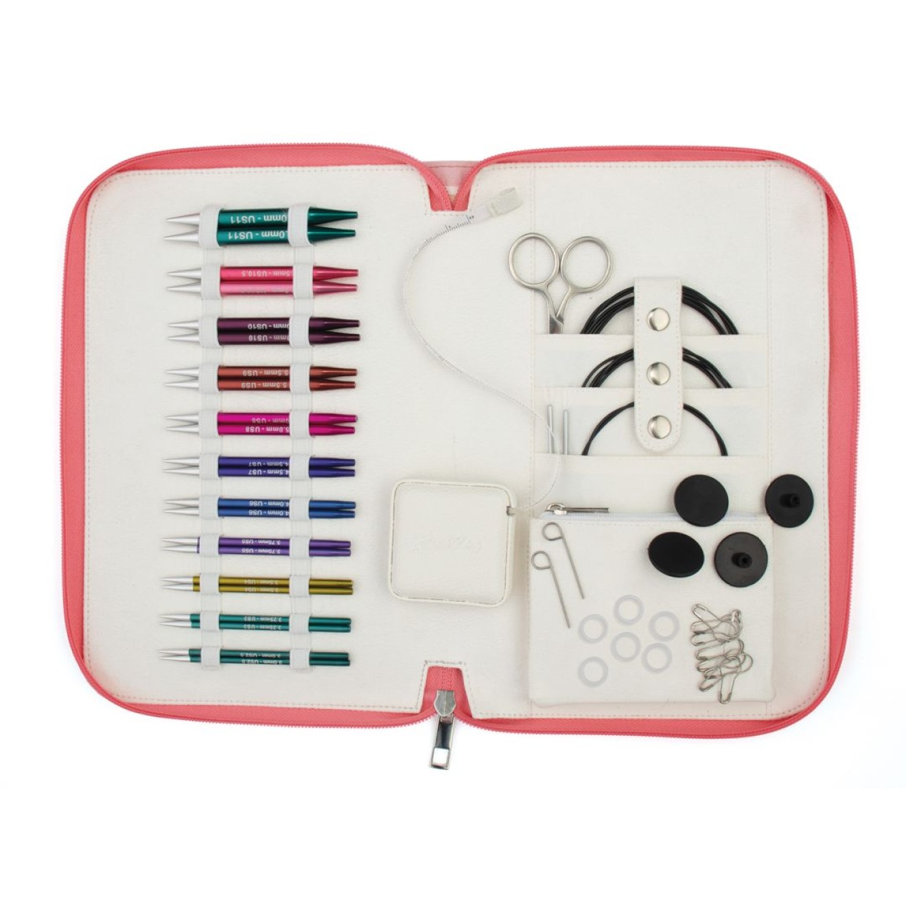 KnitPro Nadelset Regal auswechselbare Nadel tips Zing Alu 3,00 - 8,00 mm / 40 cm, 50 cm