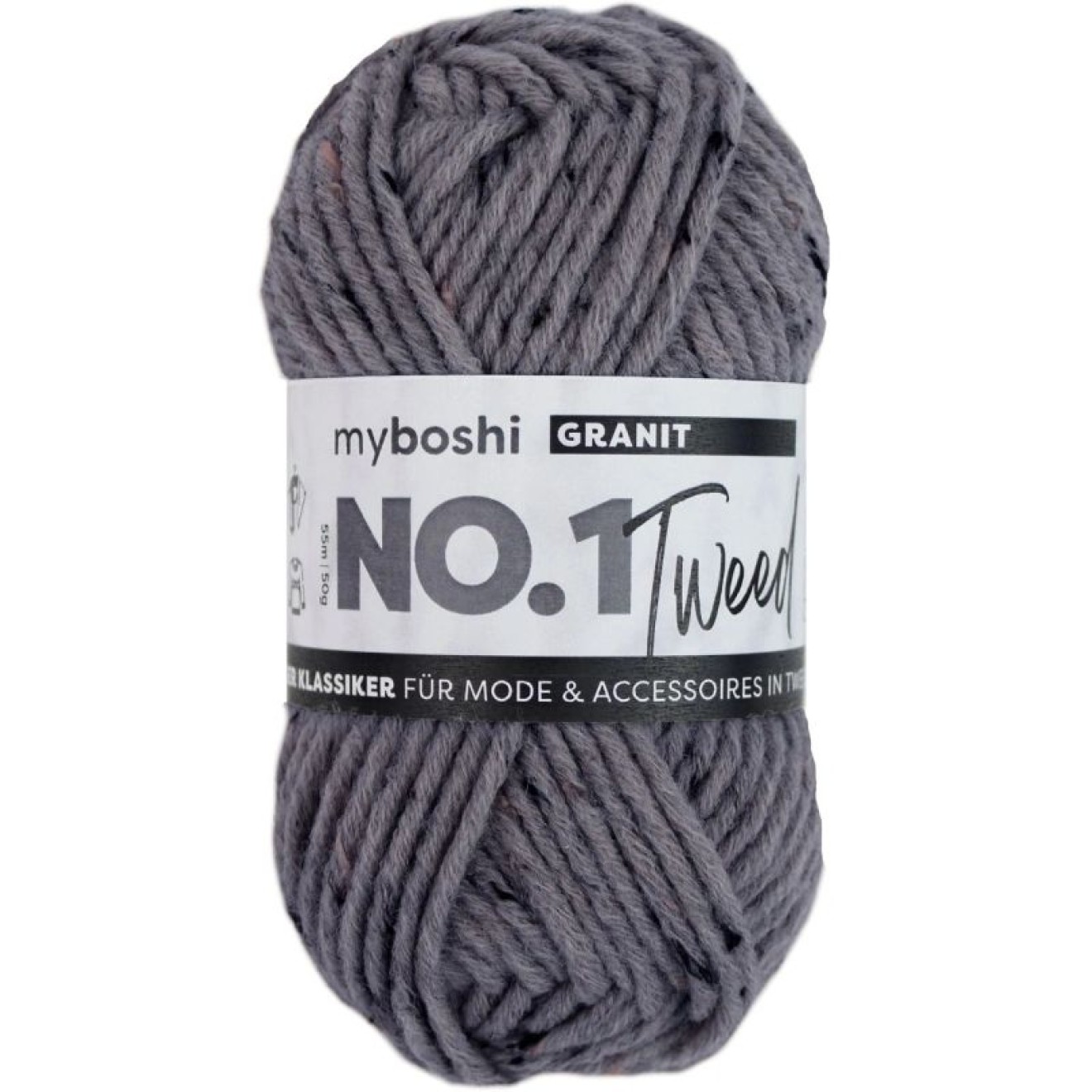 myboshi No. 1 colour col. Tweed Granit