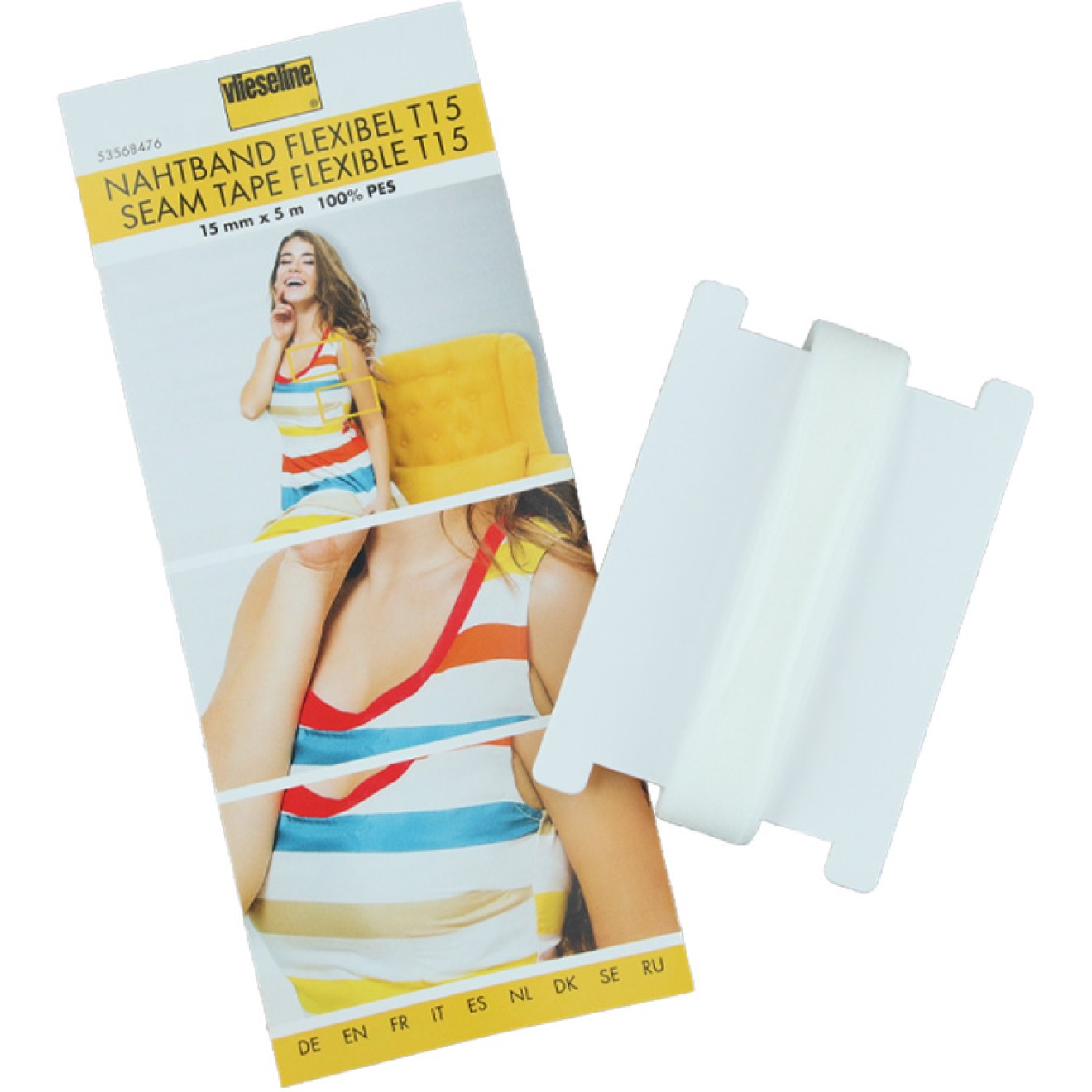 1,5 cm / white / 5 piece