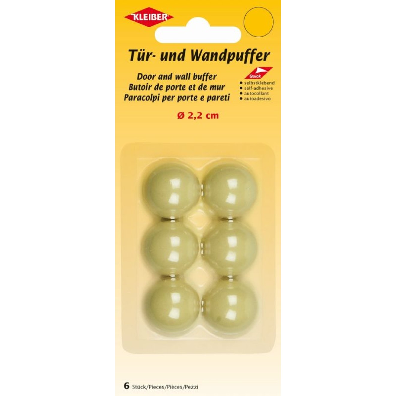 Kleiber Türstopper Ø ca. 2,2 cm / beige