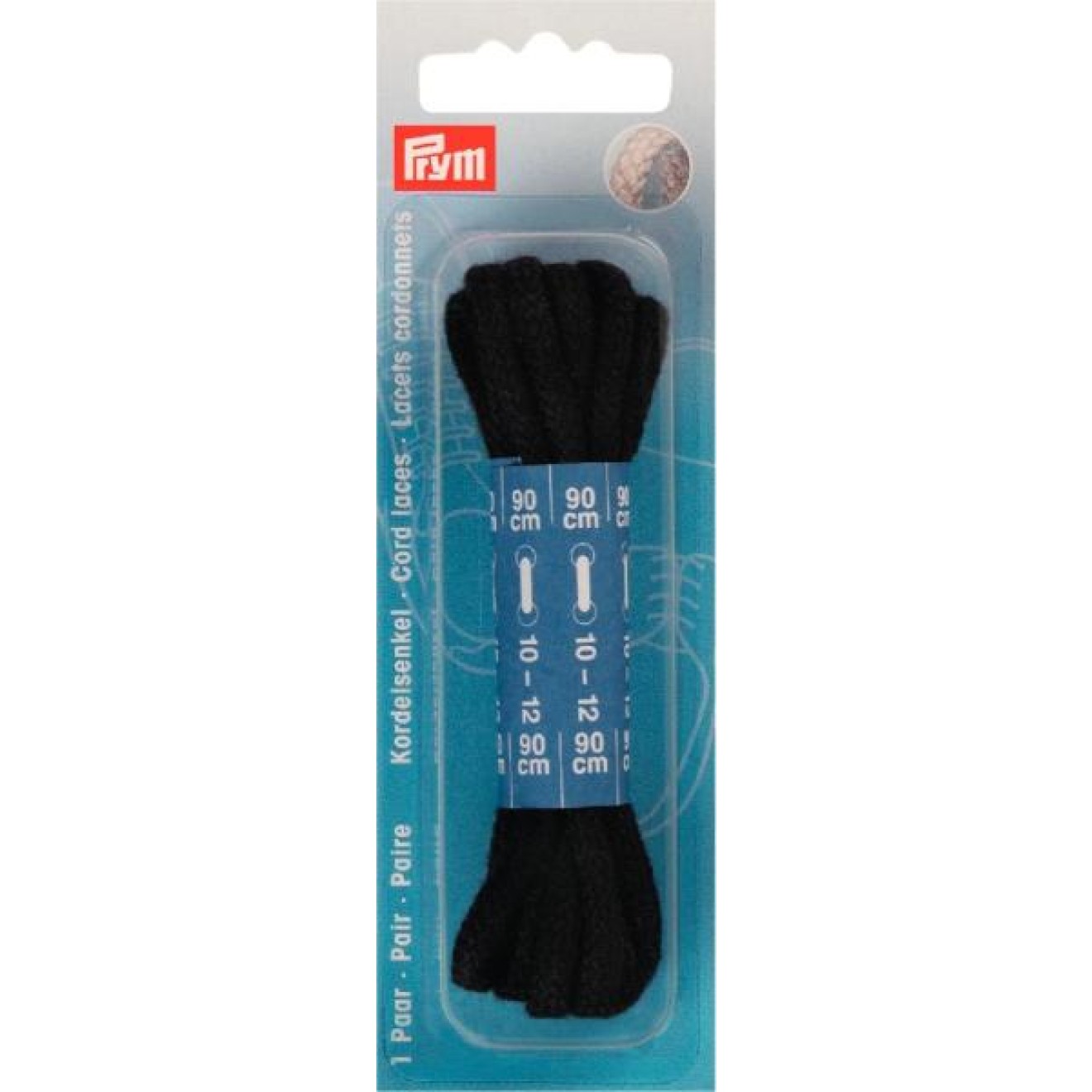 5 mm / black / 90 cm