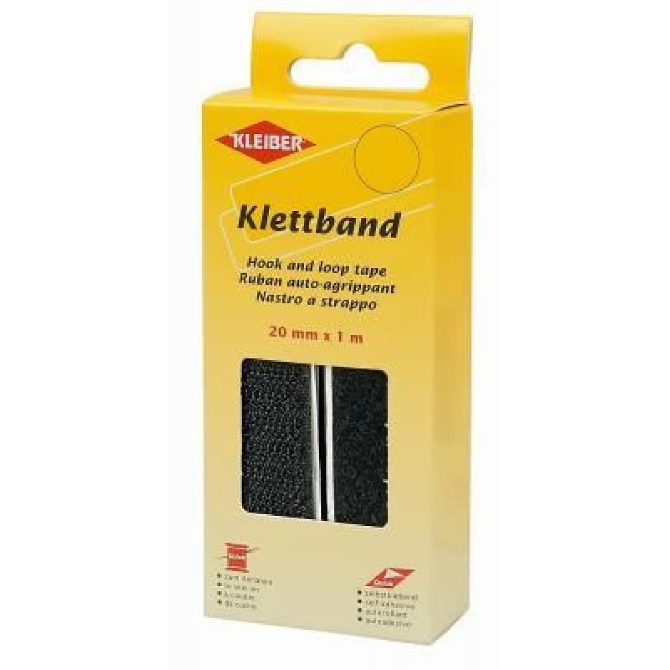 ca. 20mm x 1 m / 16 black / 1 piece