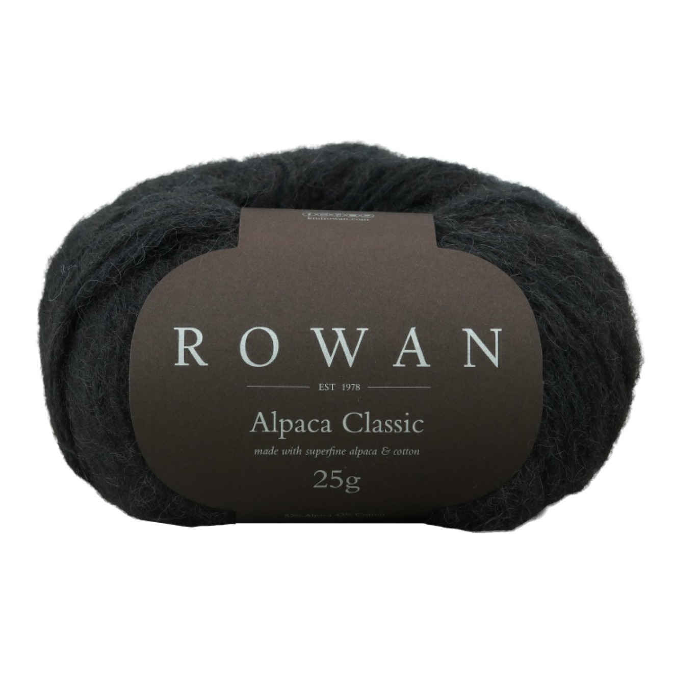 Rowan Alpaca Classic colour 103 black