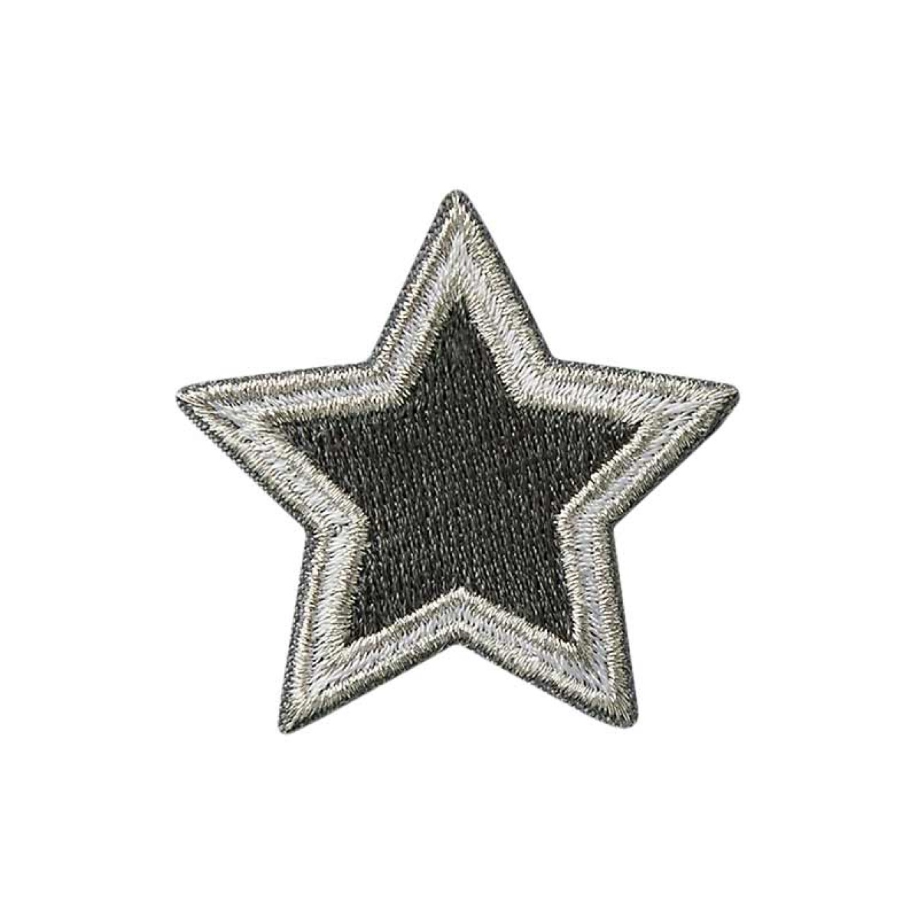 Mono-Quick appliques - Teens and Jeans - iron-on colour silber/grey