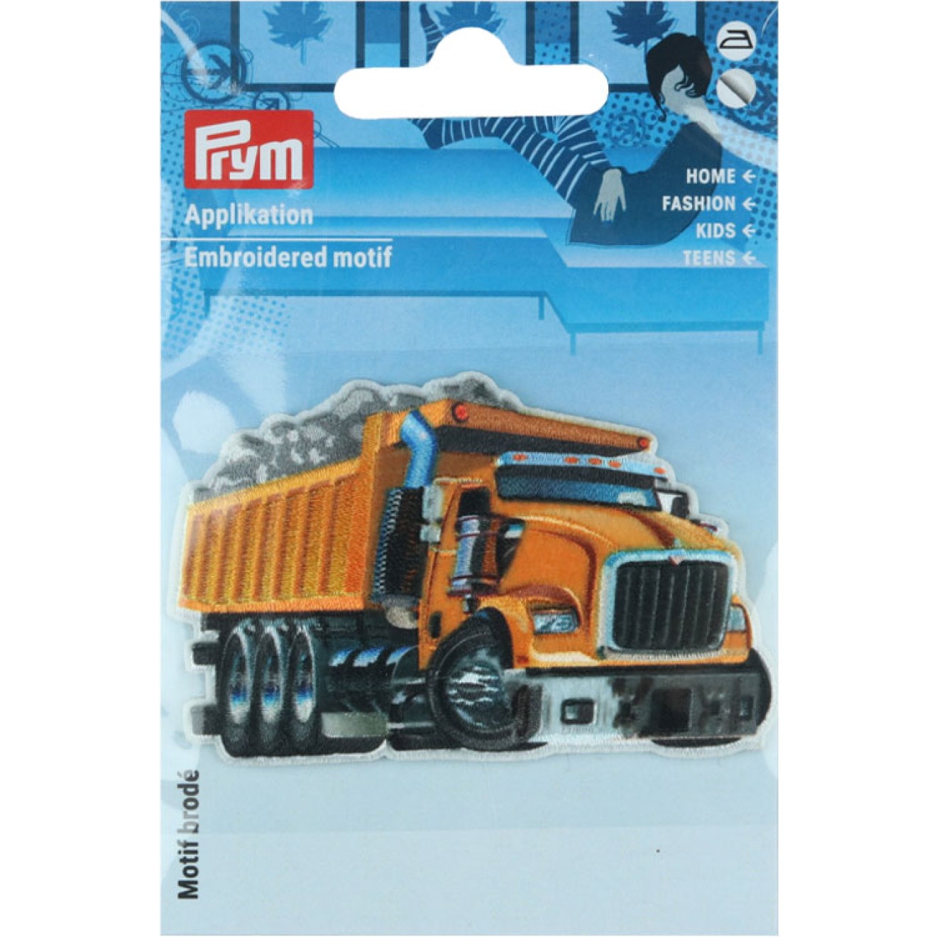 Prym Applikationen - Kids and Hits - aufbügelbar orange