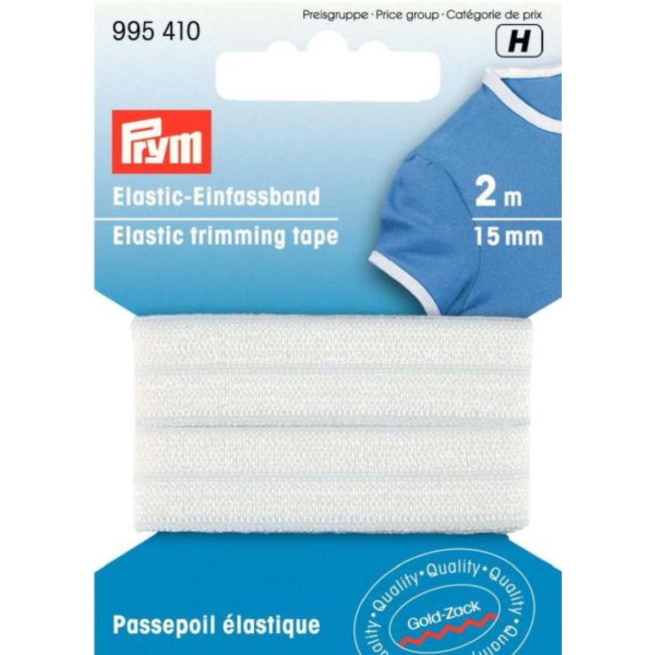 15 mm / white