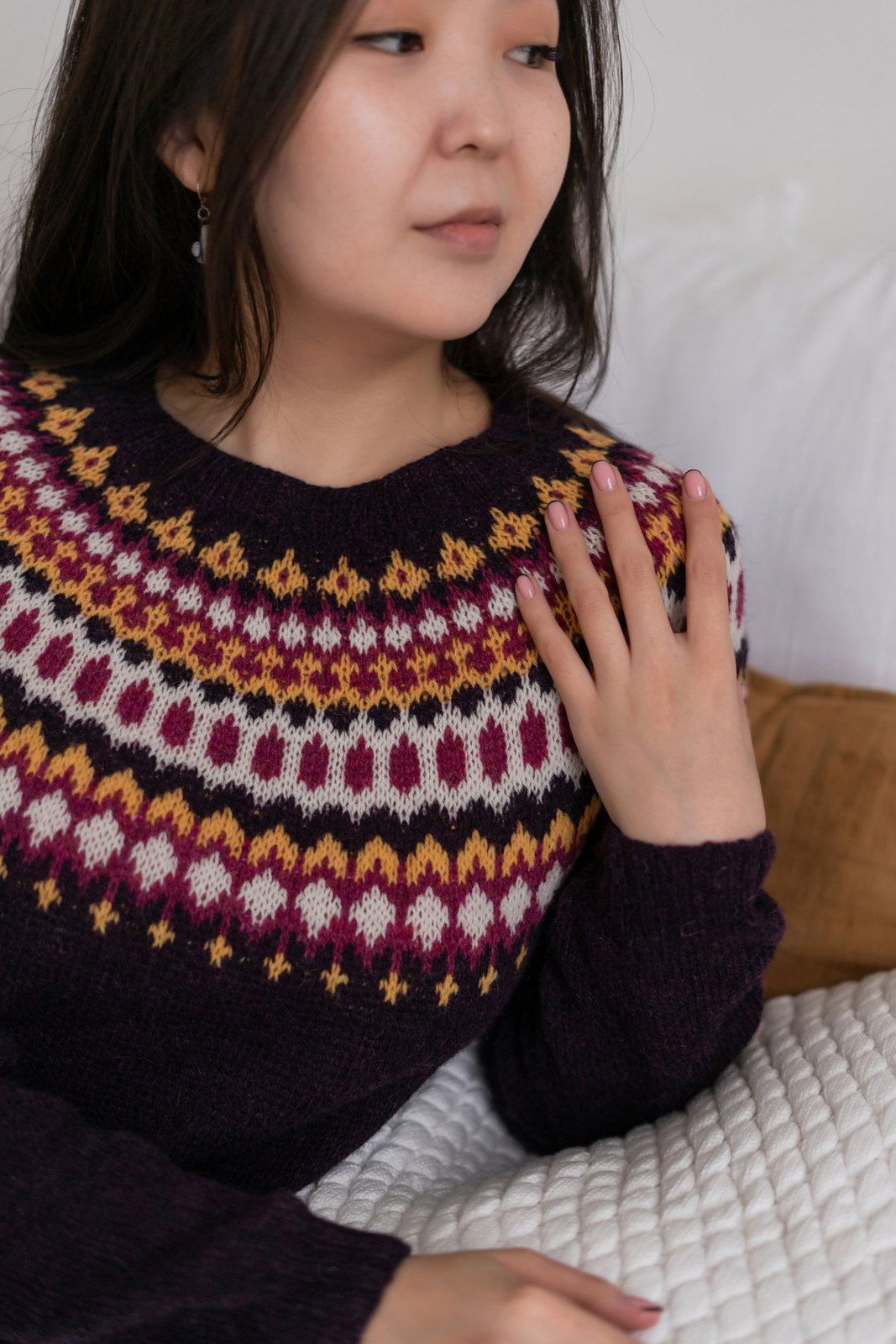 Pull lopapeysa Snowberry – modèle de tricot, photo 10