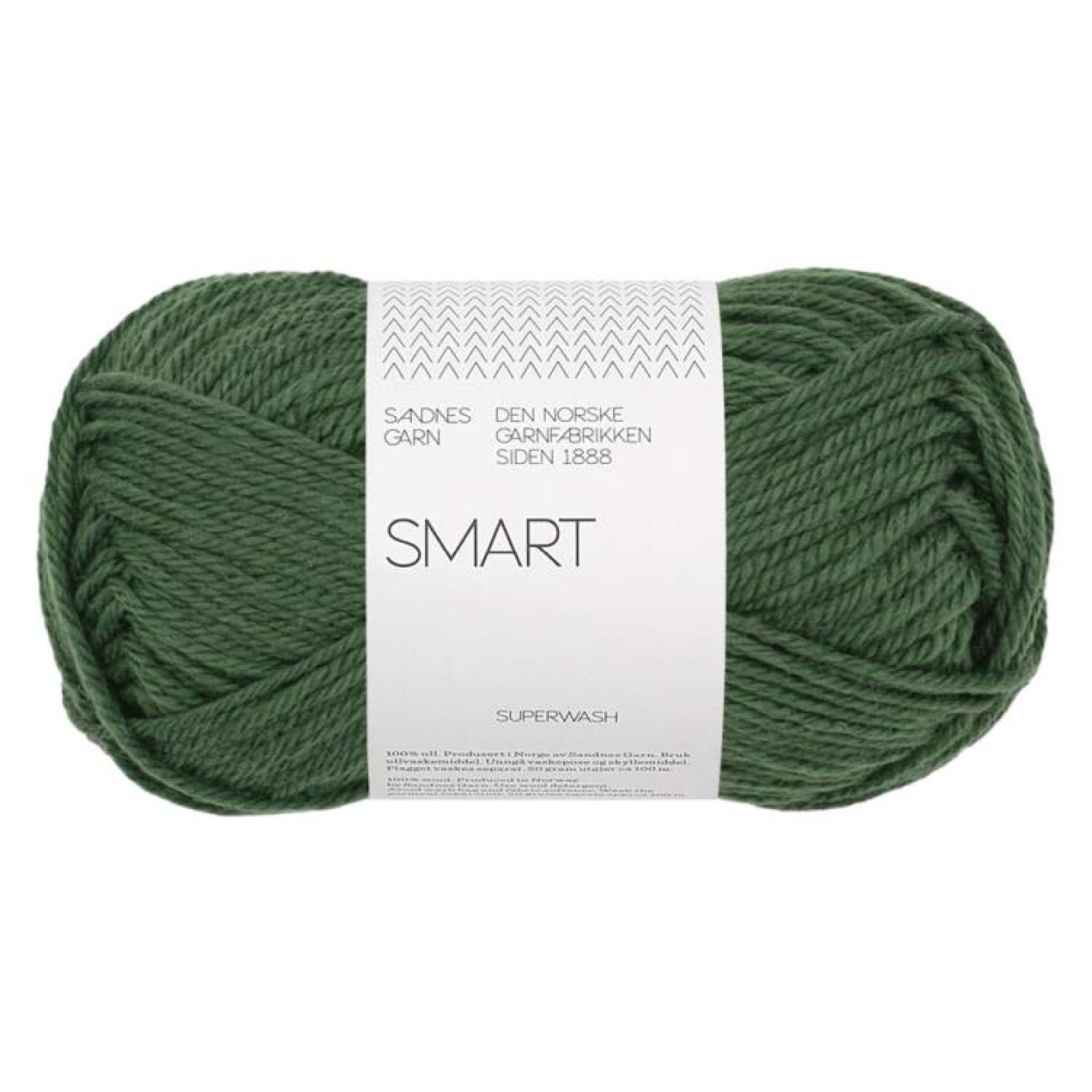 Sandnes Garn Smart colour 8082 forest green