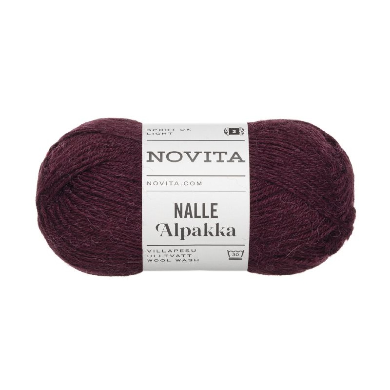 Novita Nalle Alpakka colour 5481 chokeberry