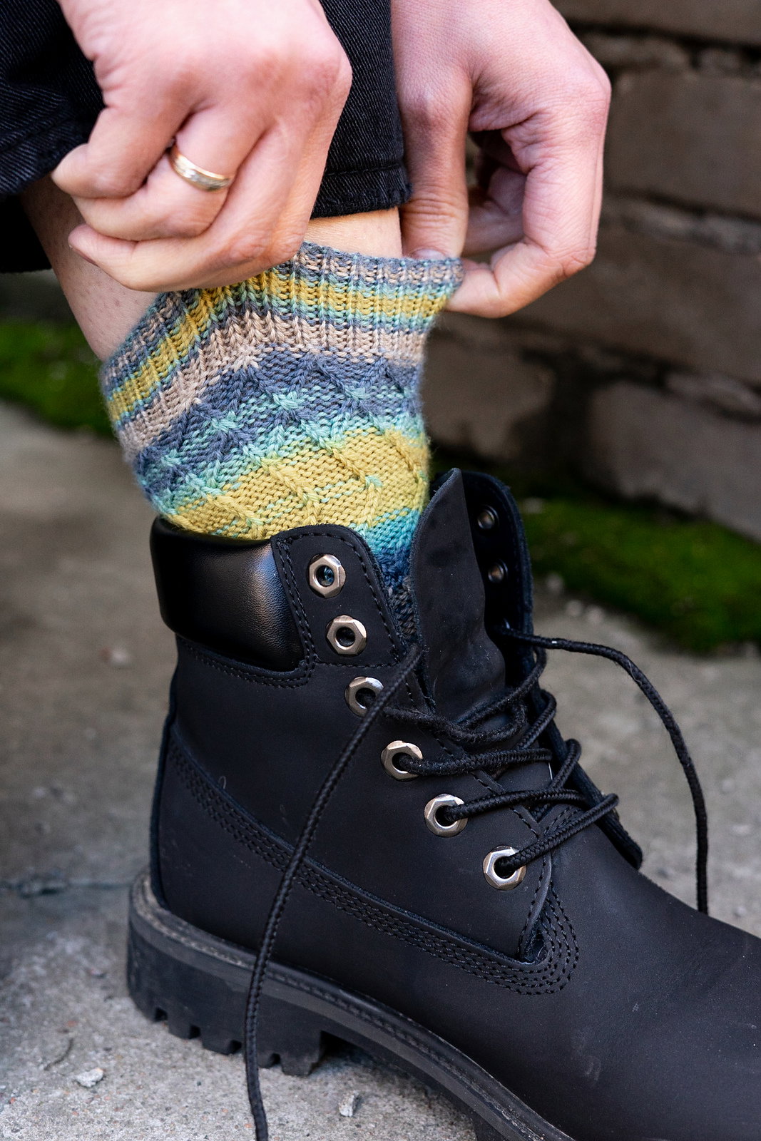 Chaussettes Whale – modèle de tricot, photo 4