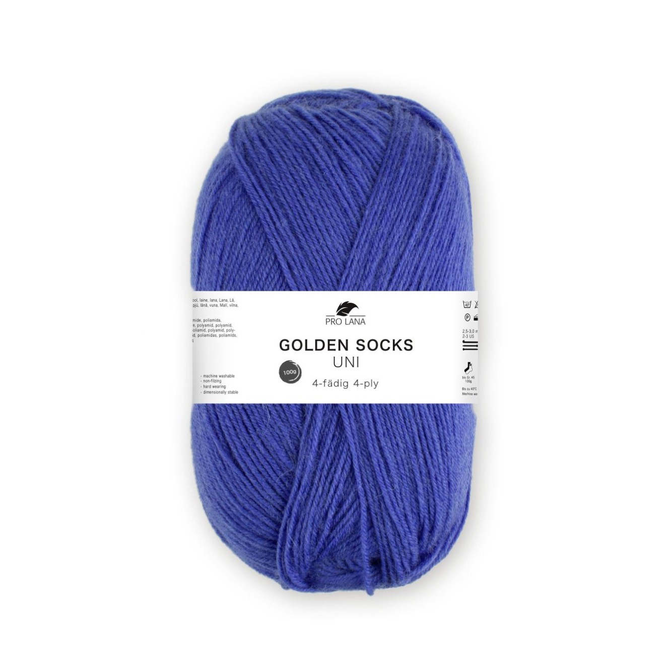 Pro Lana sock Garn uni 4 ply Farbe 425