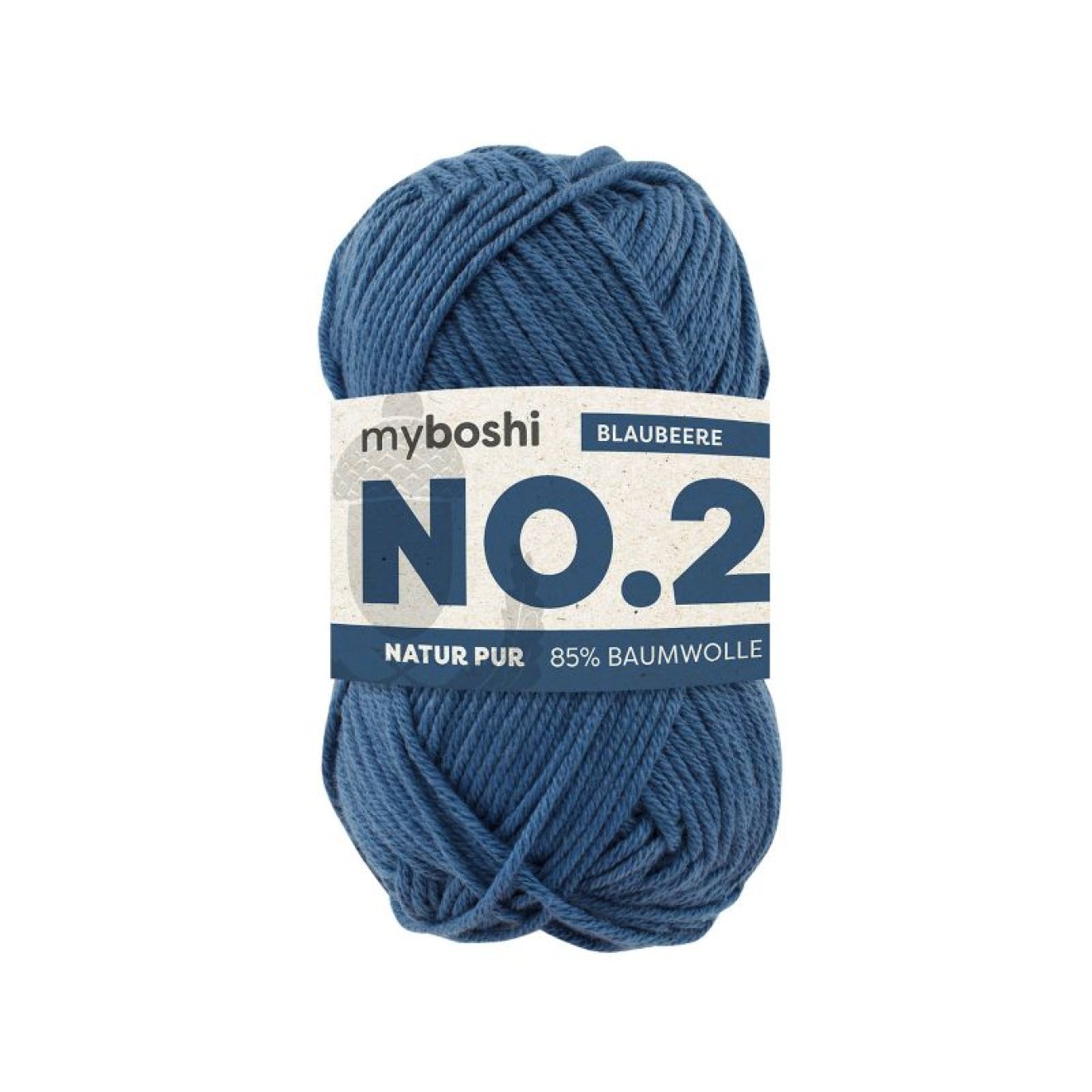 myboshi No. 2 colour col. Blaubeere