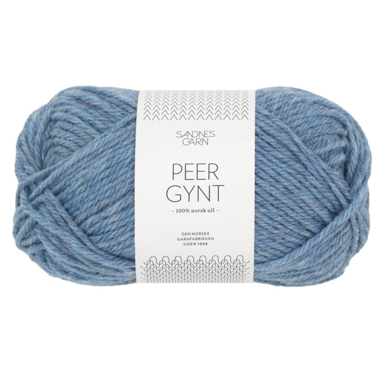 Sandnes Garn Peer Gynt colour 6324 blue mottled