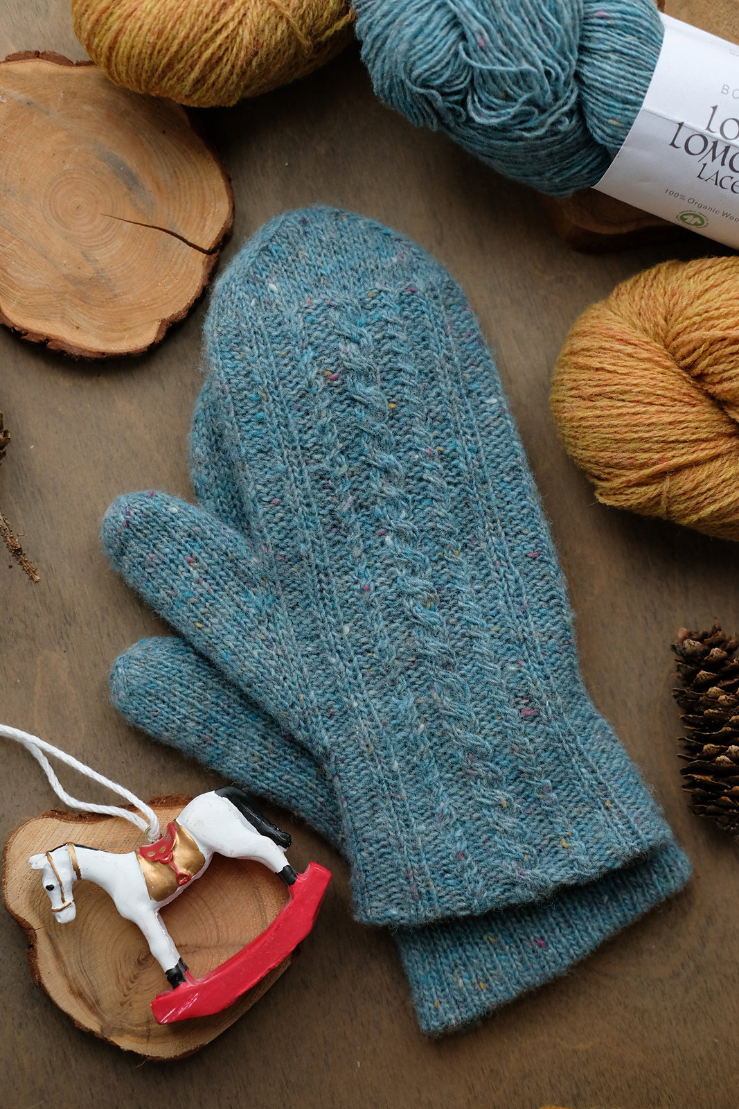 Moufles Gerda – modèle de tricot, photo 3