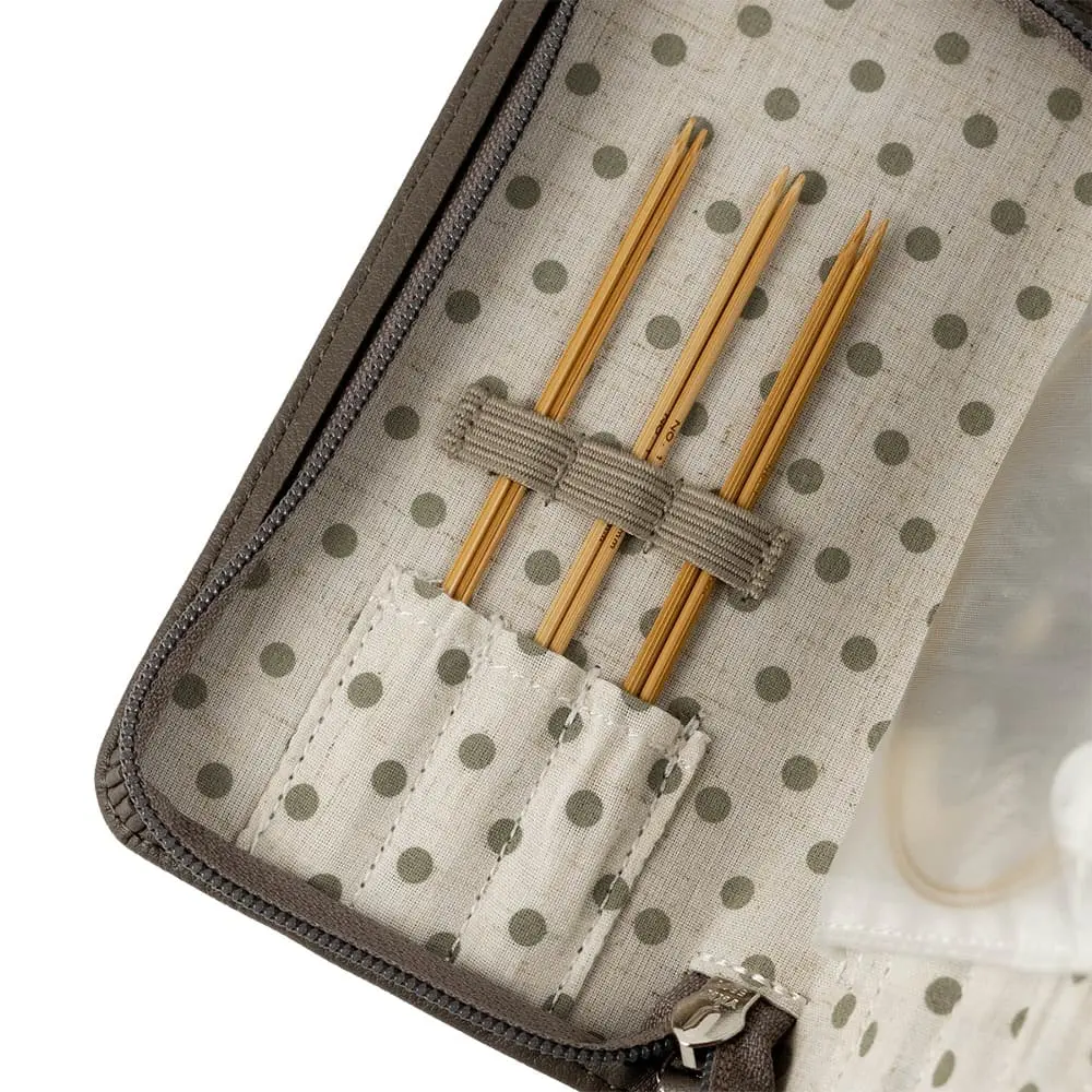 Tulip CarryC set pour aiguilles circulaires interchangeables en bambou de petit diamètre – 2,00–3,00 mm