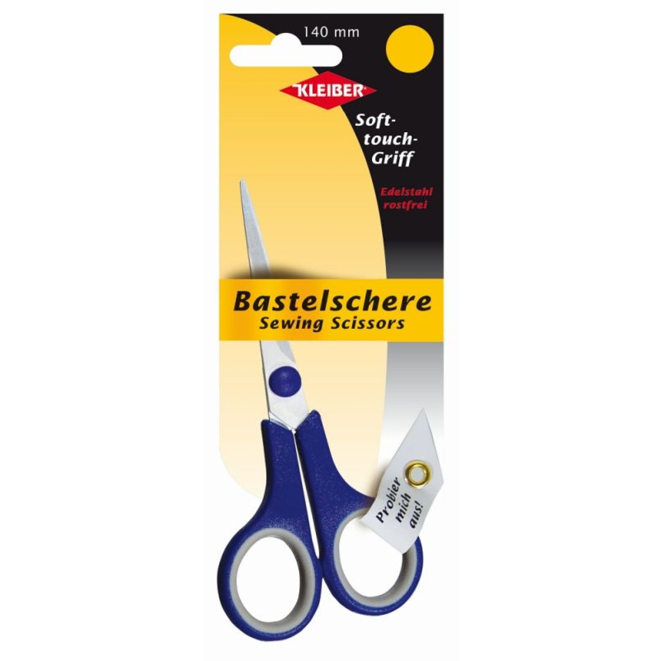 Kleiber craft scissors ca. 140 mm / blau