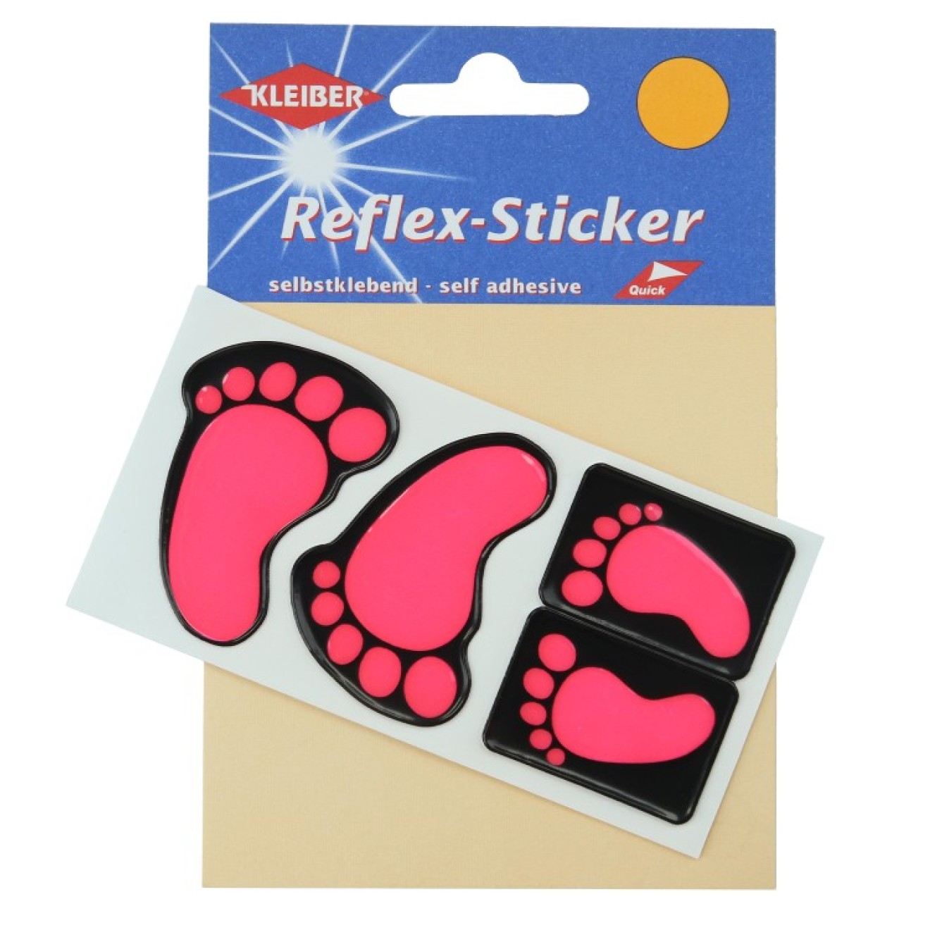 Kleiber Reflex-Sticker 44 pink