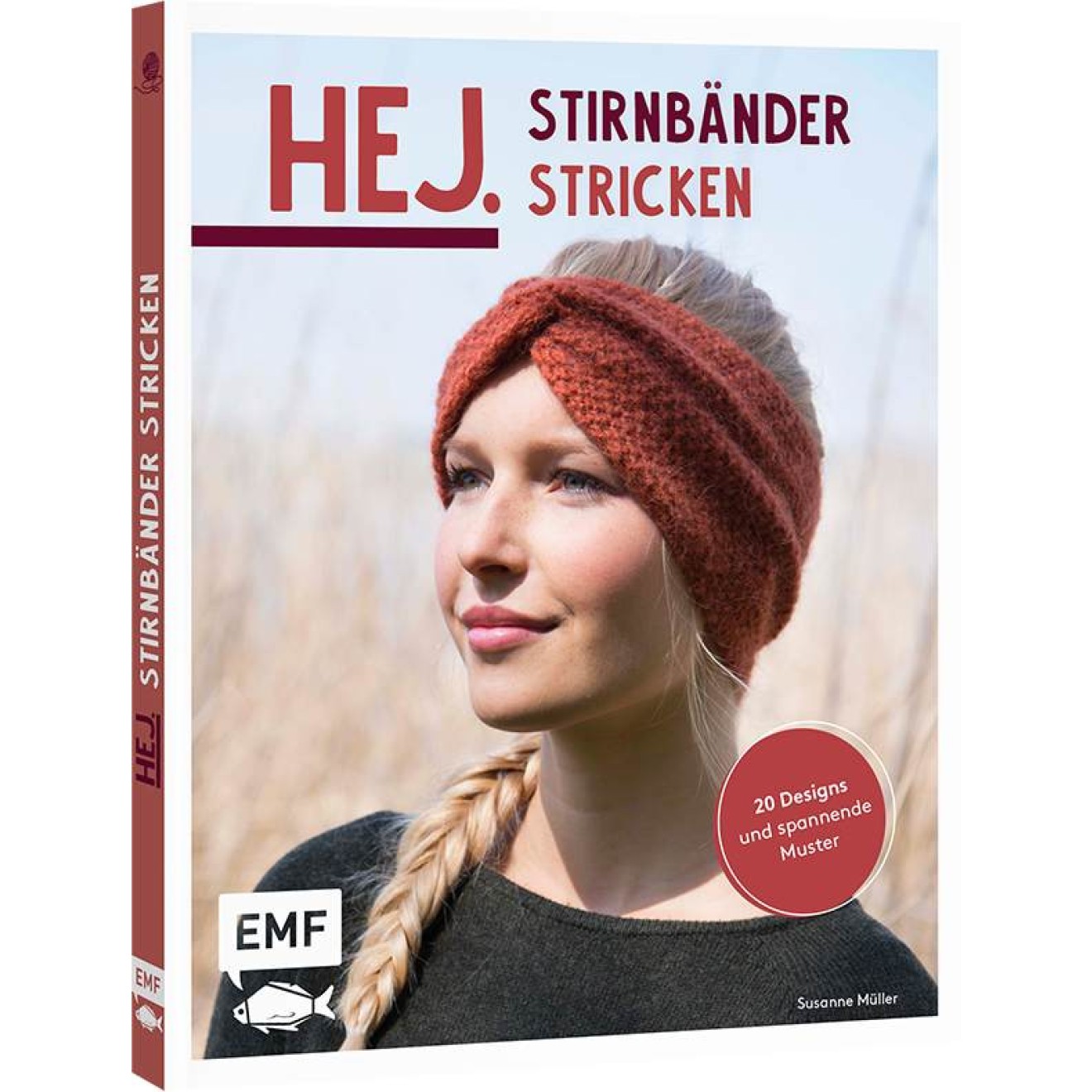 EMF Hej. Stirnbänder knitting 17x21 cm