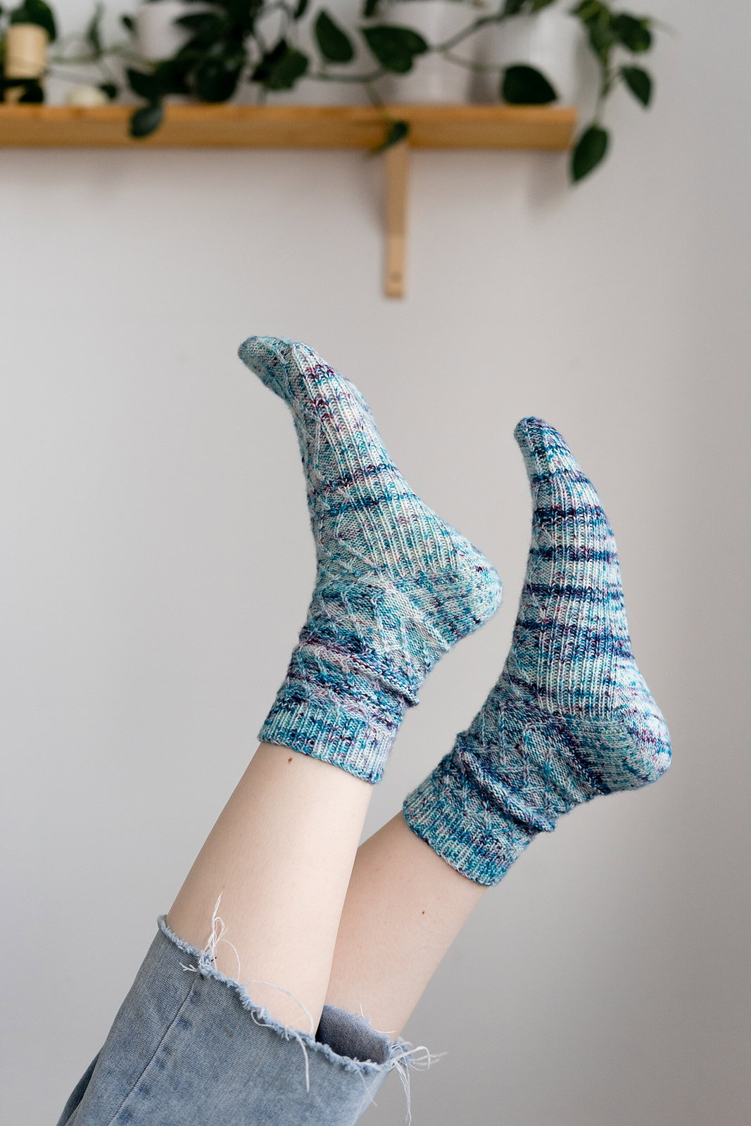 Chaussettes Whale – modèle de tricot, photo 14