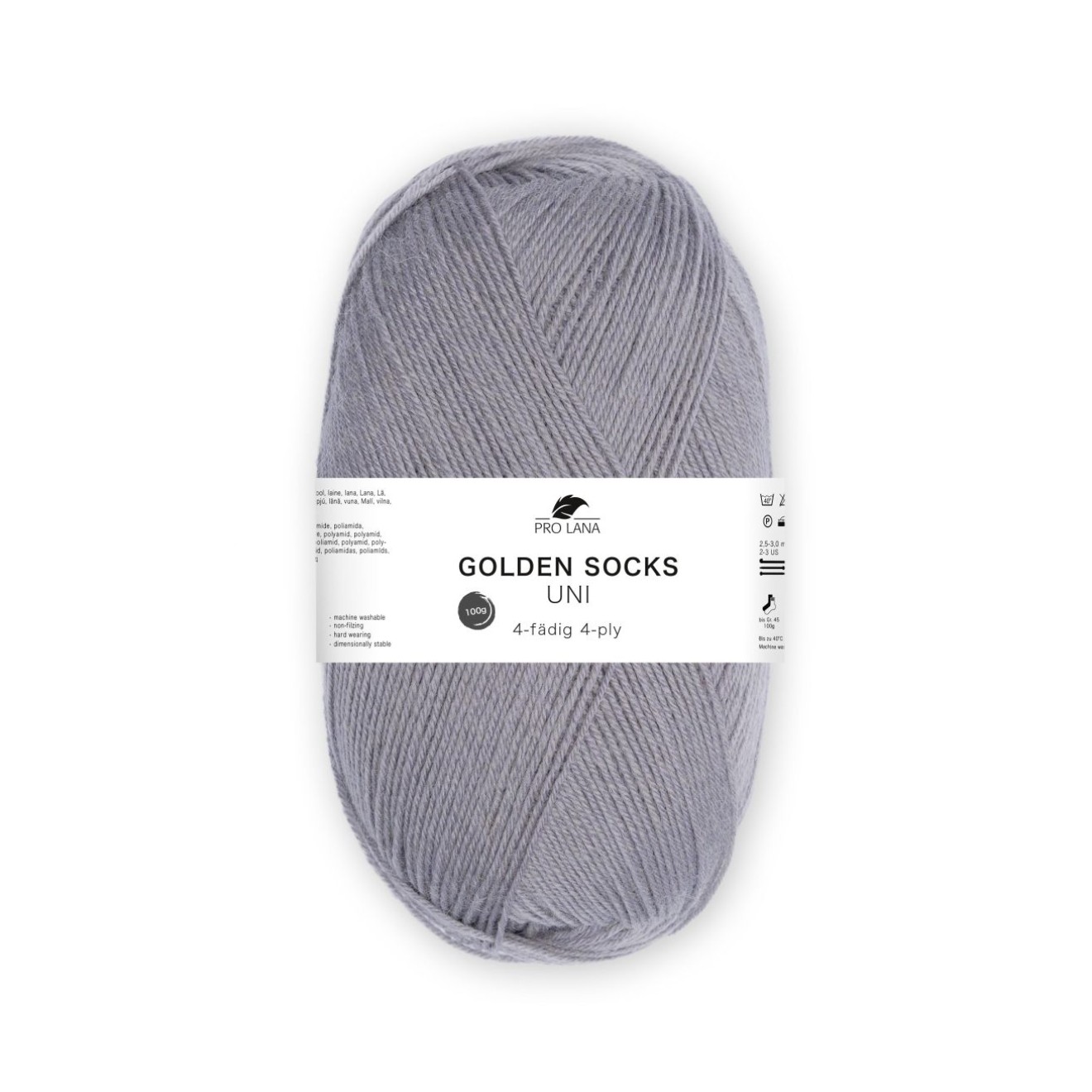 Pro Lana sock Garn uni 4 ply Farbe 434
