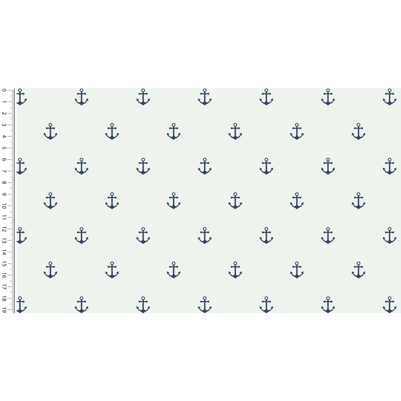 HANABI Poplin Anchor Hydrofile colour 0051 light grey