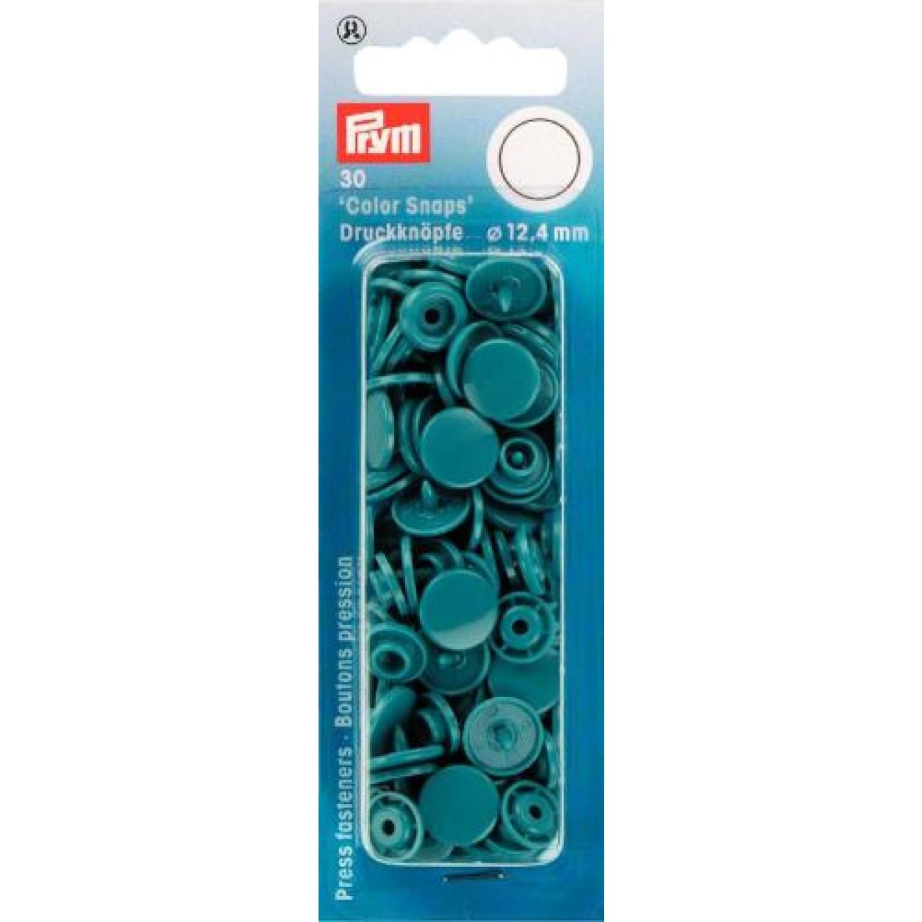 12,4 mm / dark turquoise