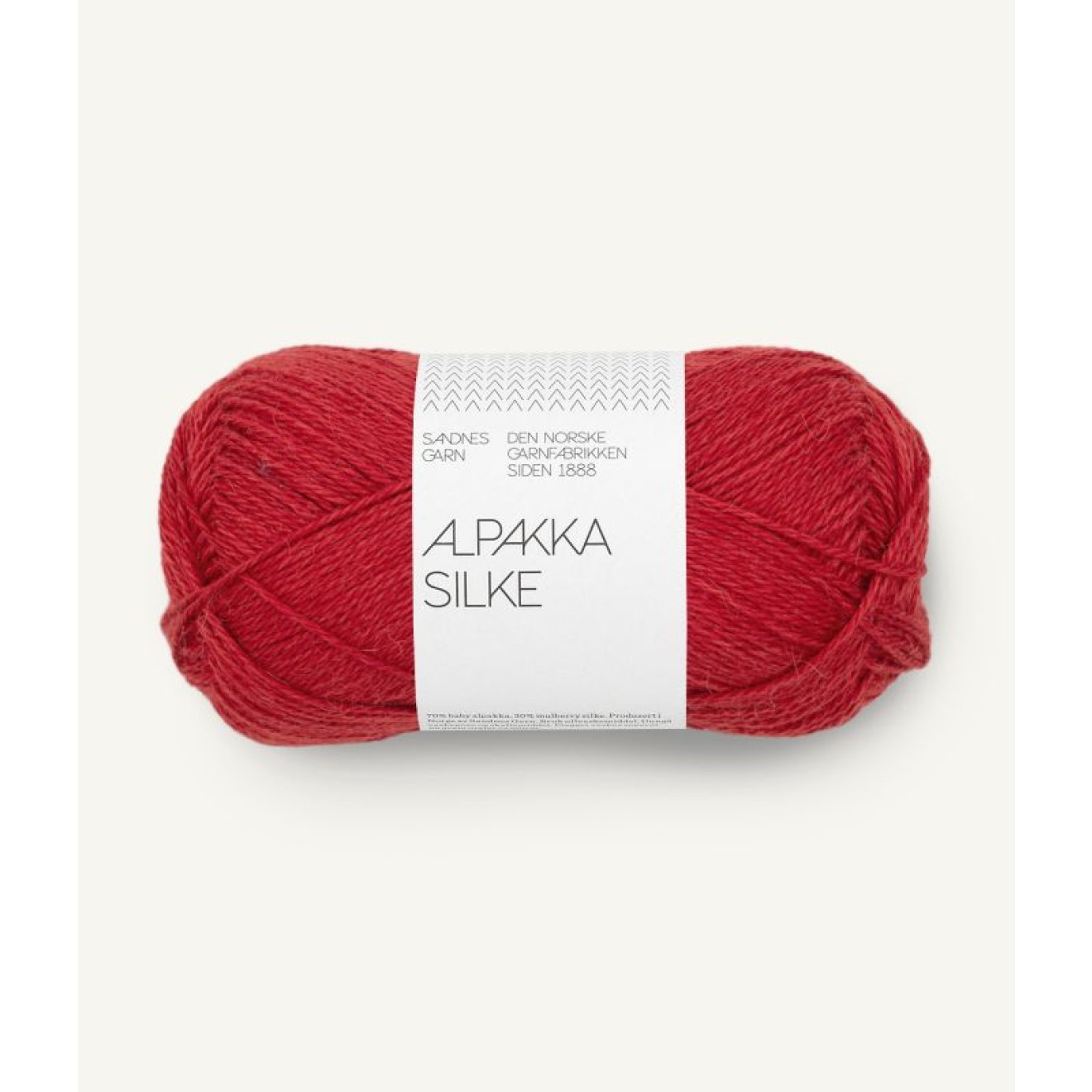Sandnes Garn Alpakka Silke colour 4135 heritage red