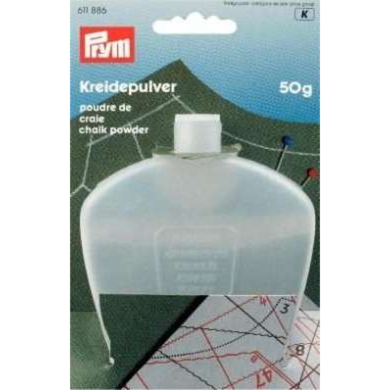 Prym Kreidepulver weiß