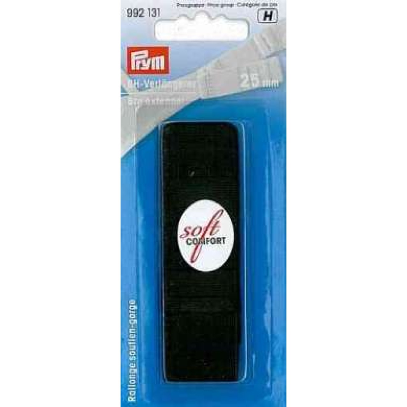 25 mm / black / 992131