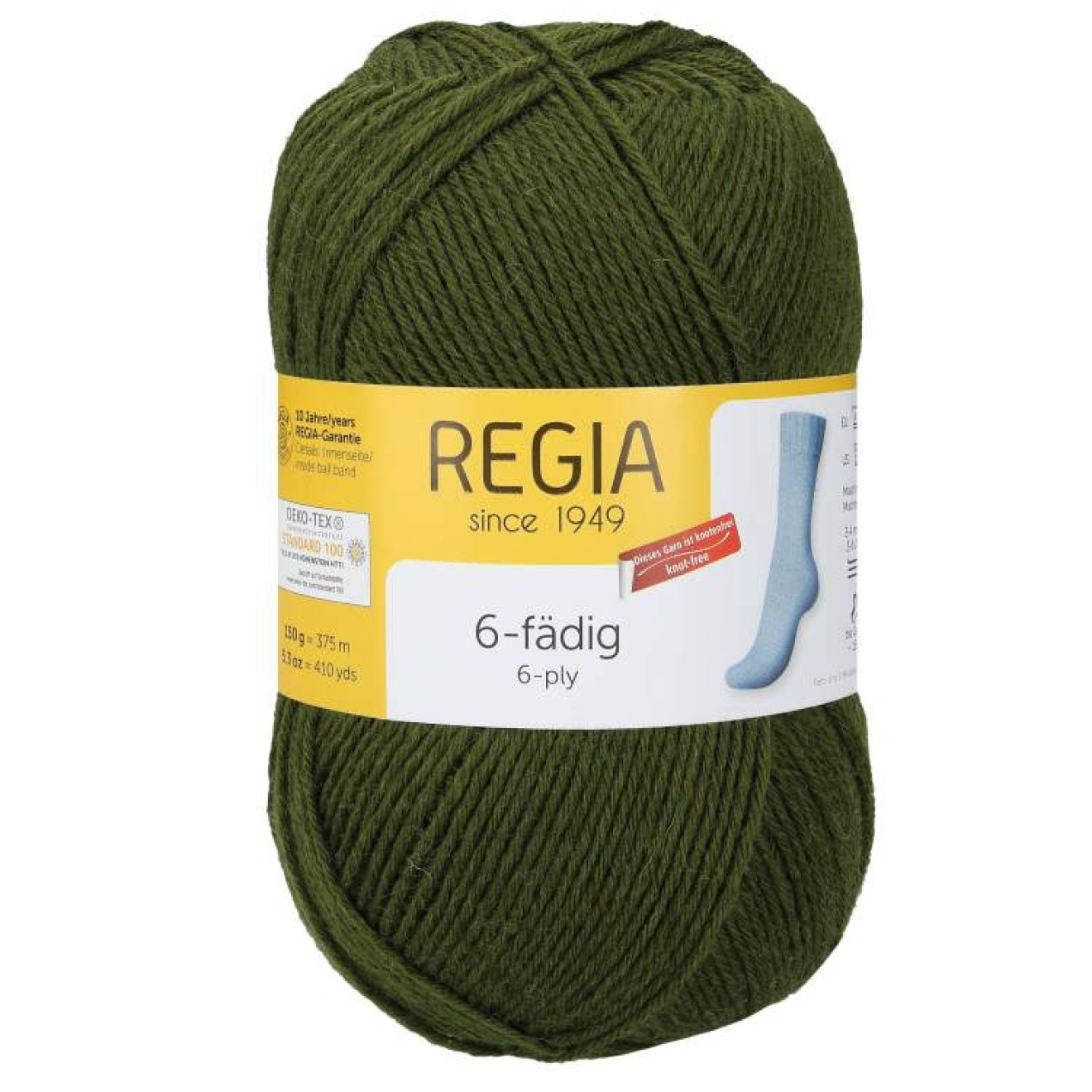 Regia 6-ply colour 320 moos