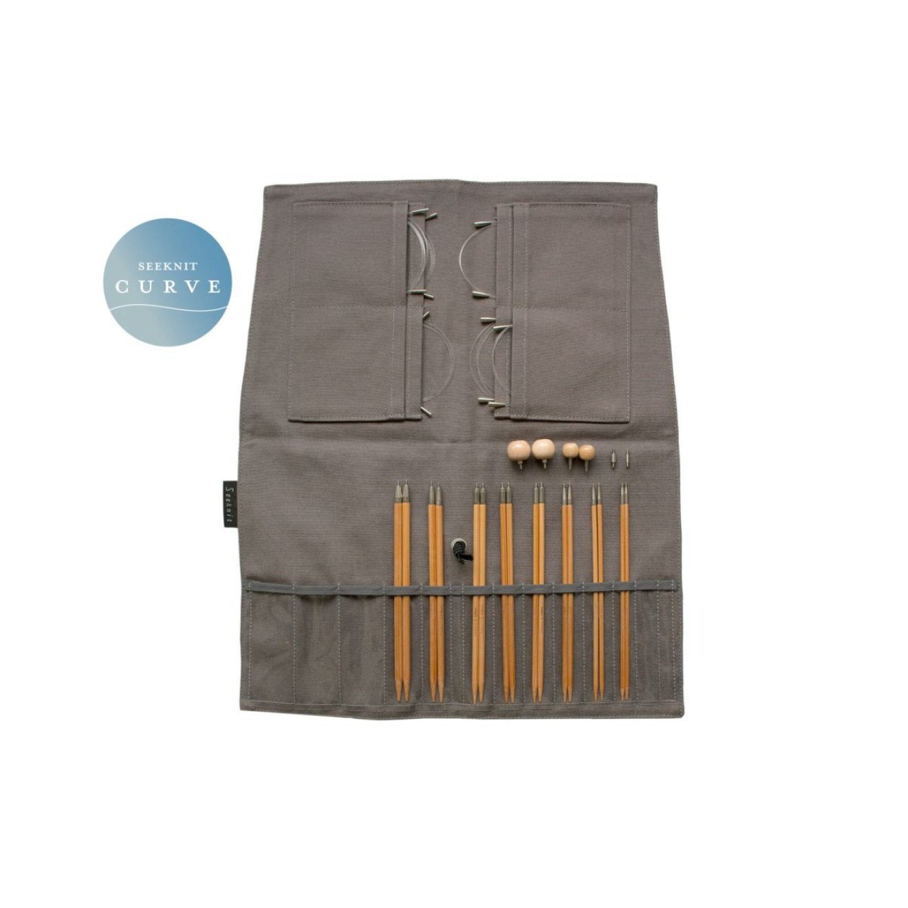 SEEKNIT needle set austauschbare needle tips 2,75 - 5,00 mm / 15 cm
