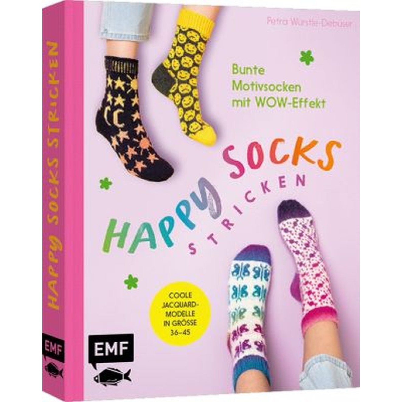 EMF Happy Socks knitting